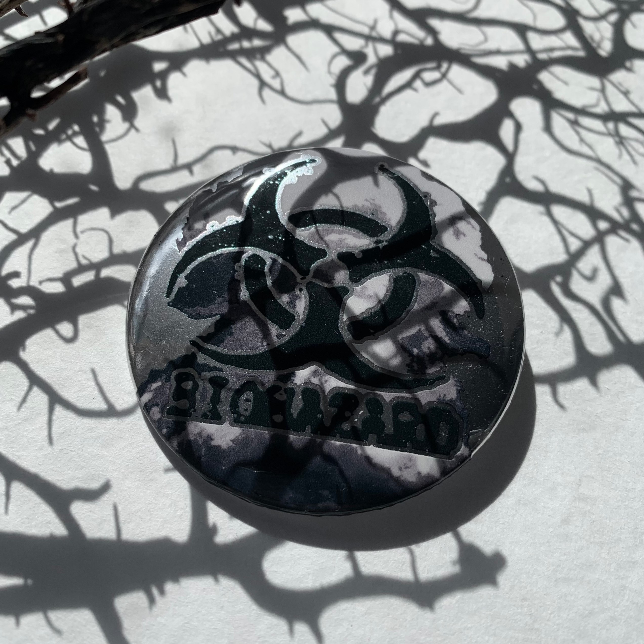 Значок круглый 56мм BIO