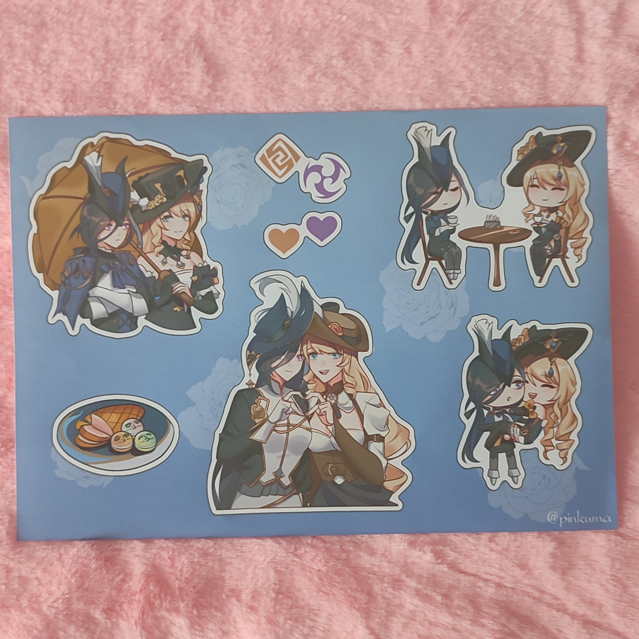 Стикерпак А5 "Клоринда и Навия"