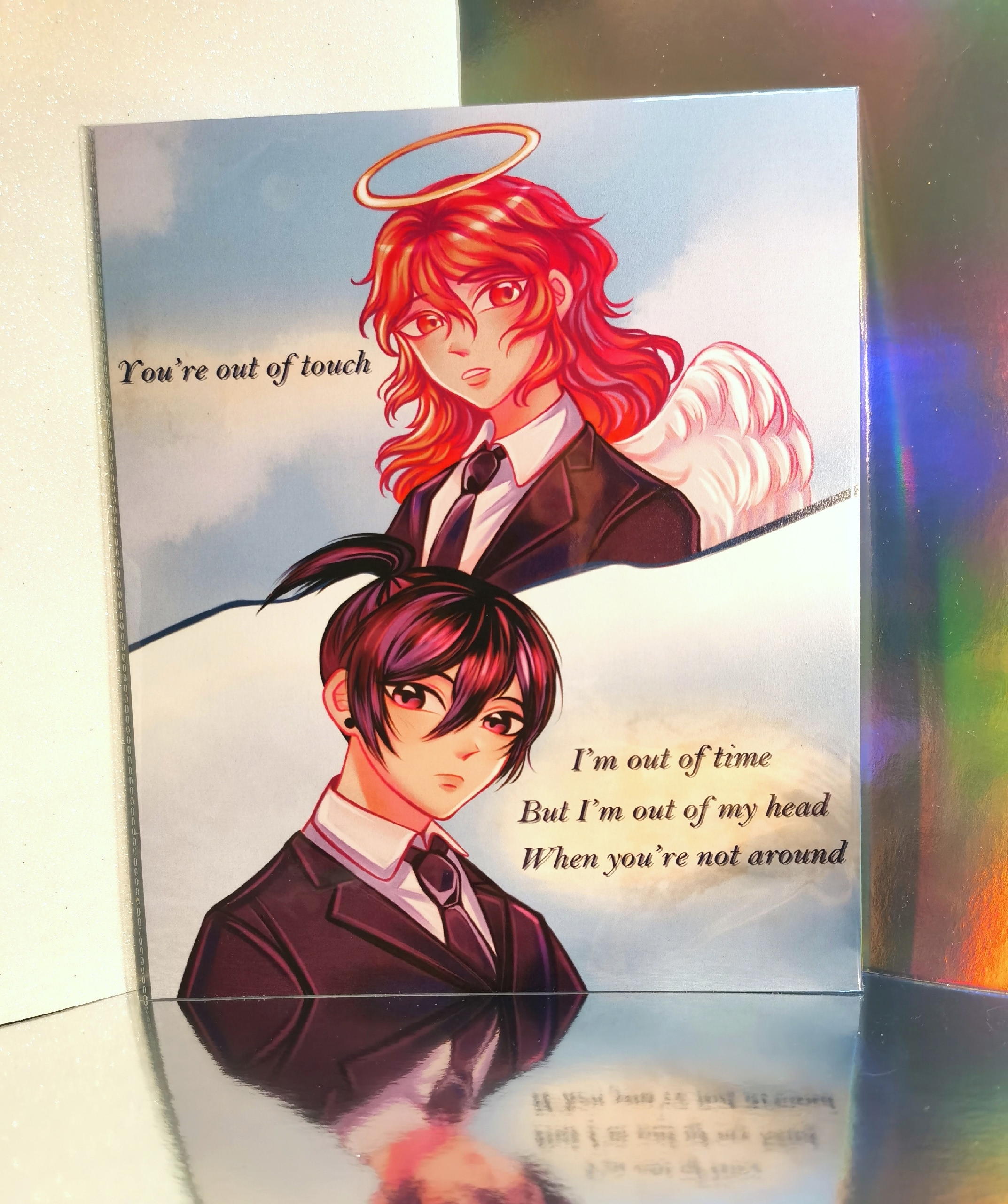 Открытка "Аки х Ангел"