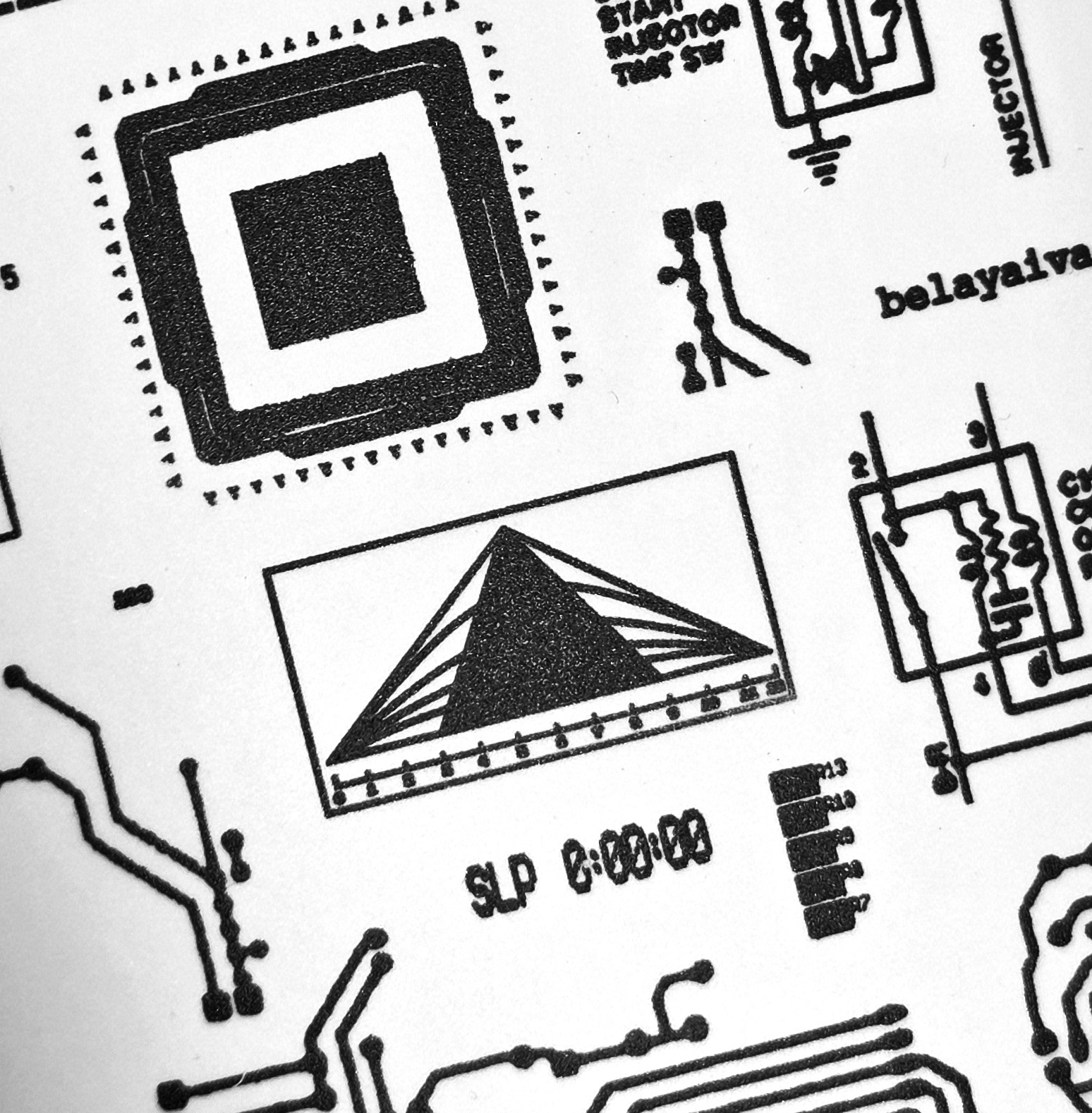 наклейки А6 схемы