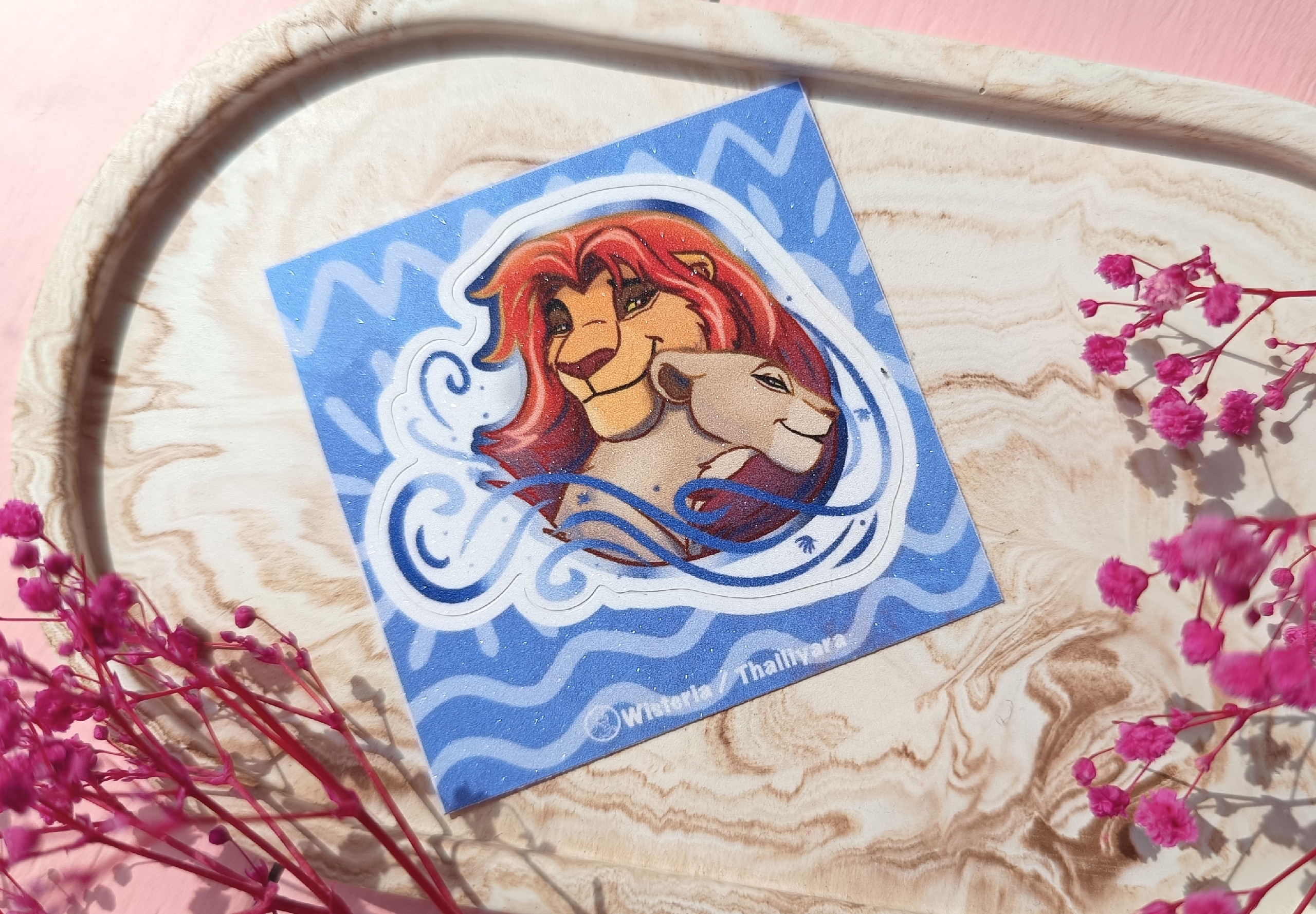 Сахар. Стикер "Симба"