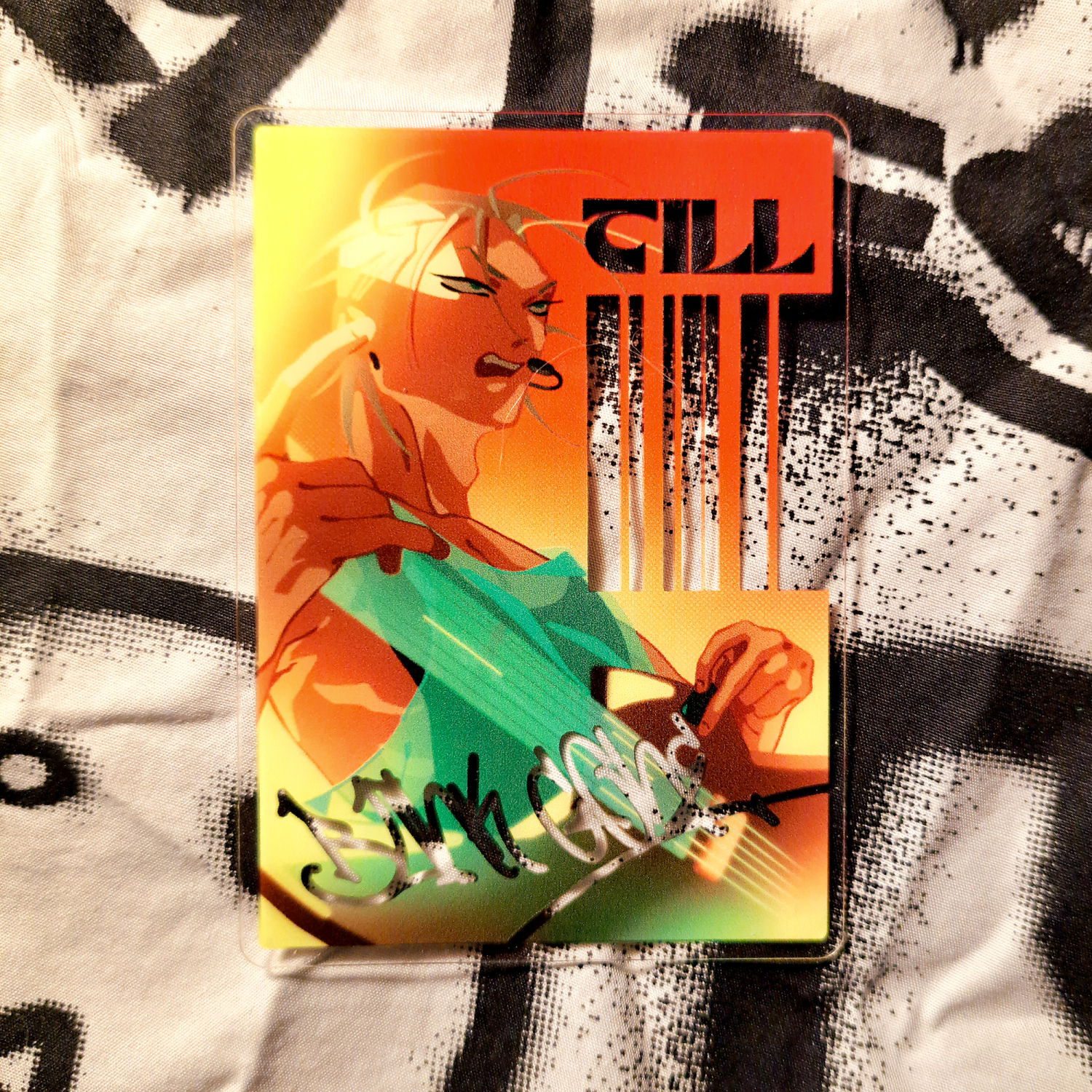 Тилл блинк гон с гитарой!!! карточка Алнст