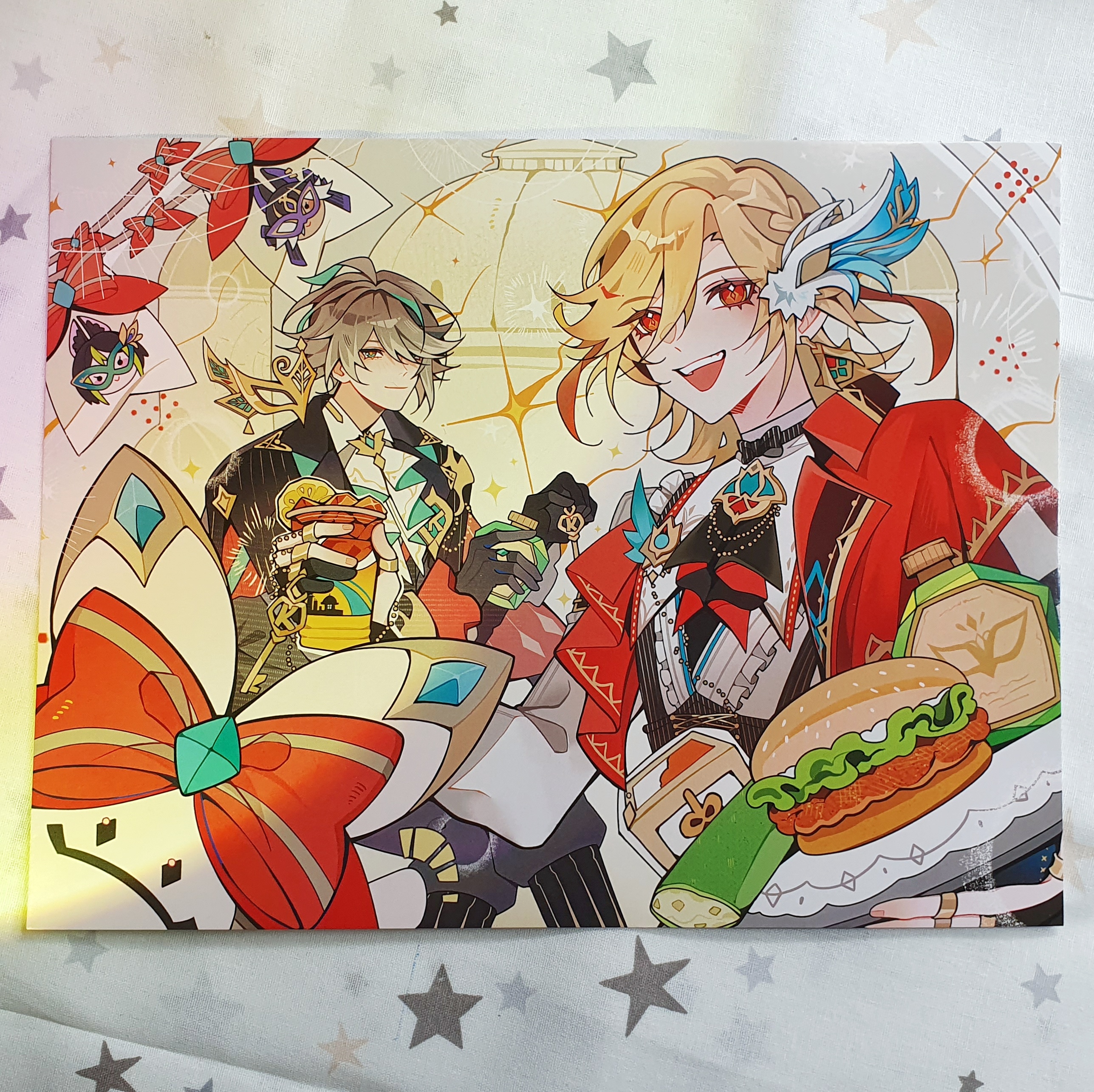 Принт большой, Каветамы KFC