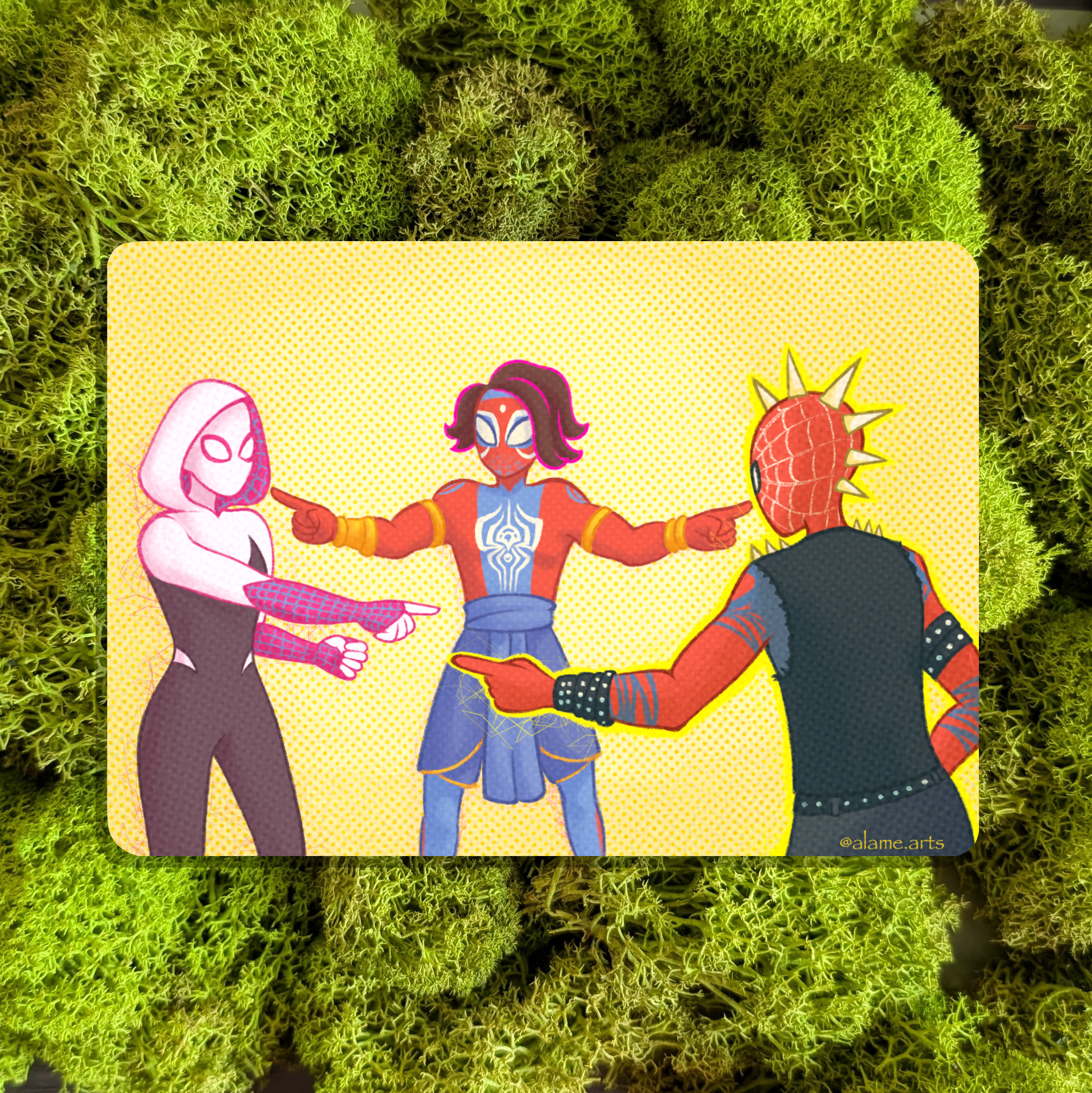 Принт А6 Человек-Паук