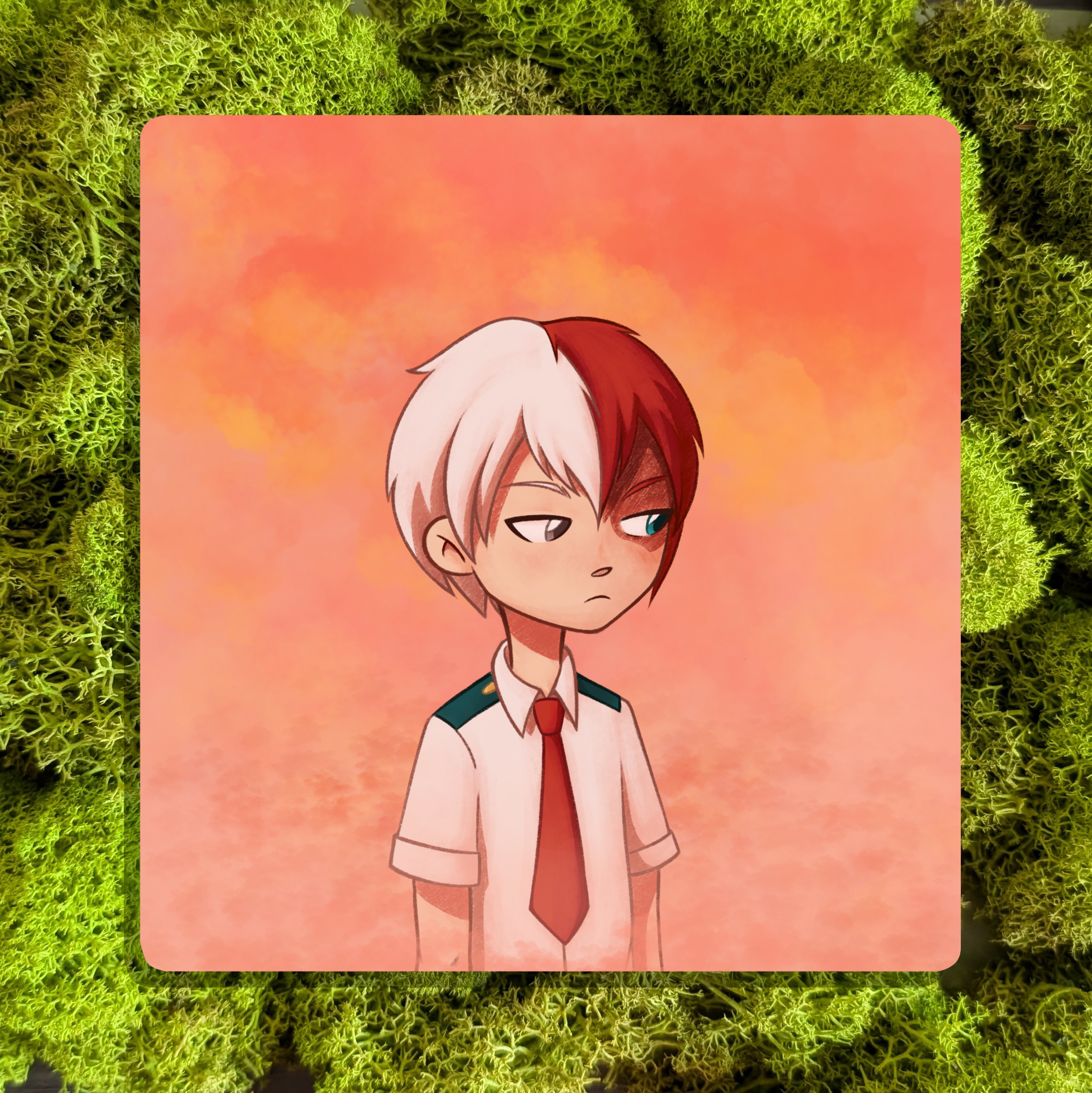 Принт 14х14см Тодороки