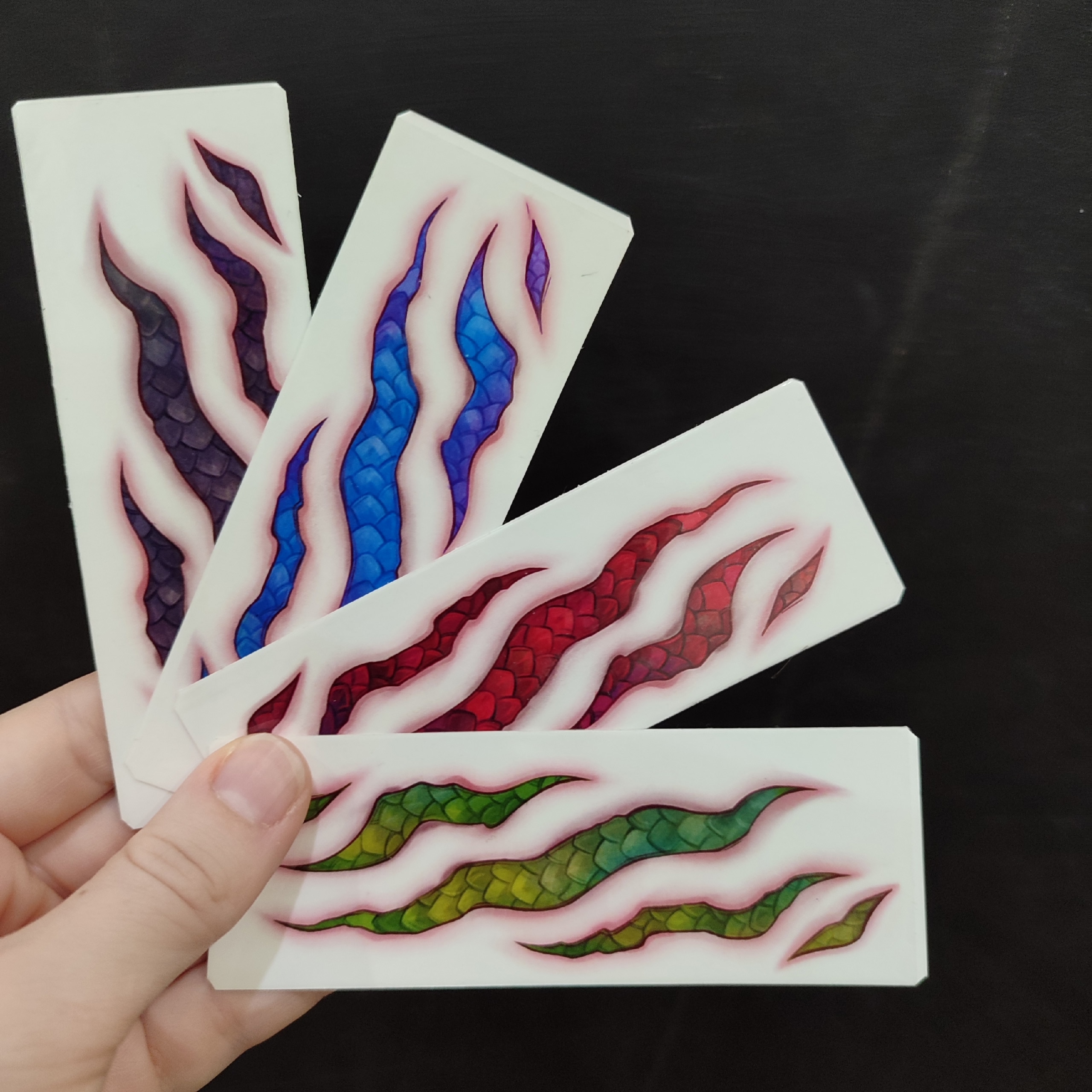 Татуировки "Чешуя"