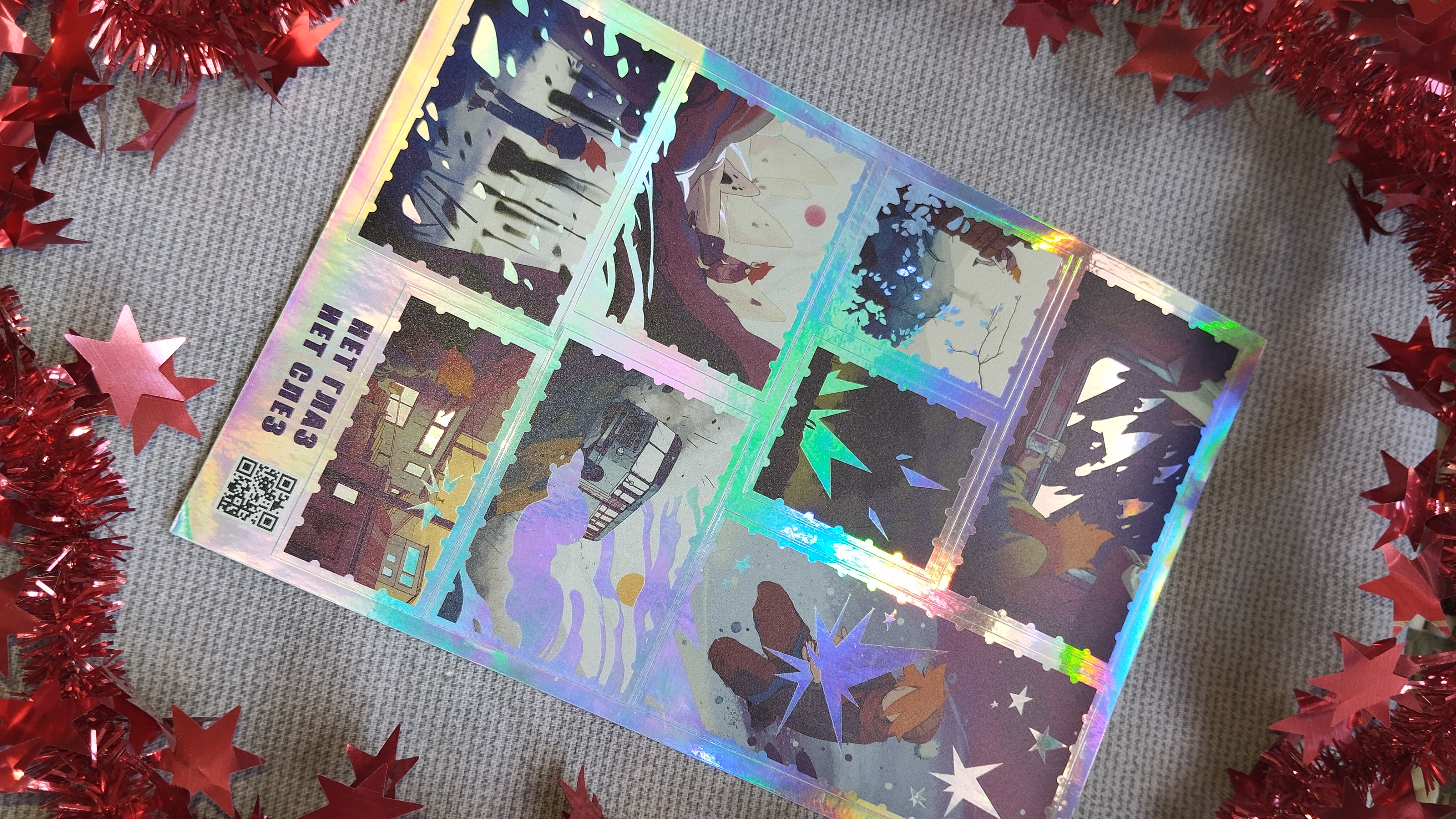 Наклейки а5 голо