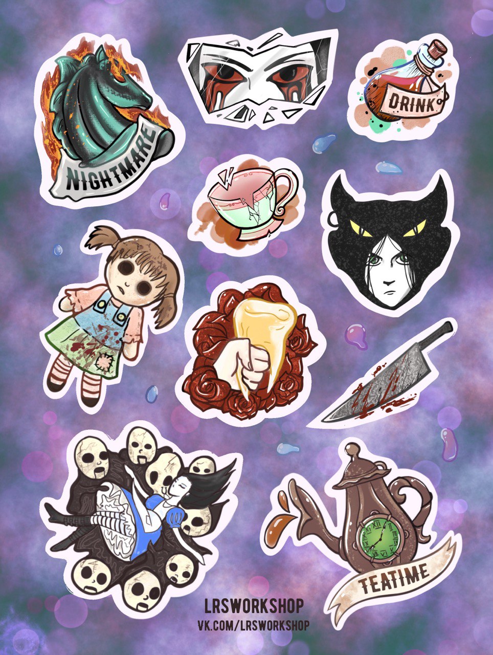 Стикерпак А5 Алиса