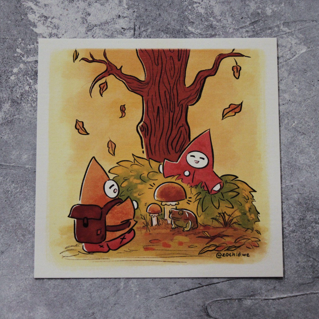 Открытка Зочид Жабка