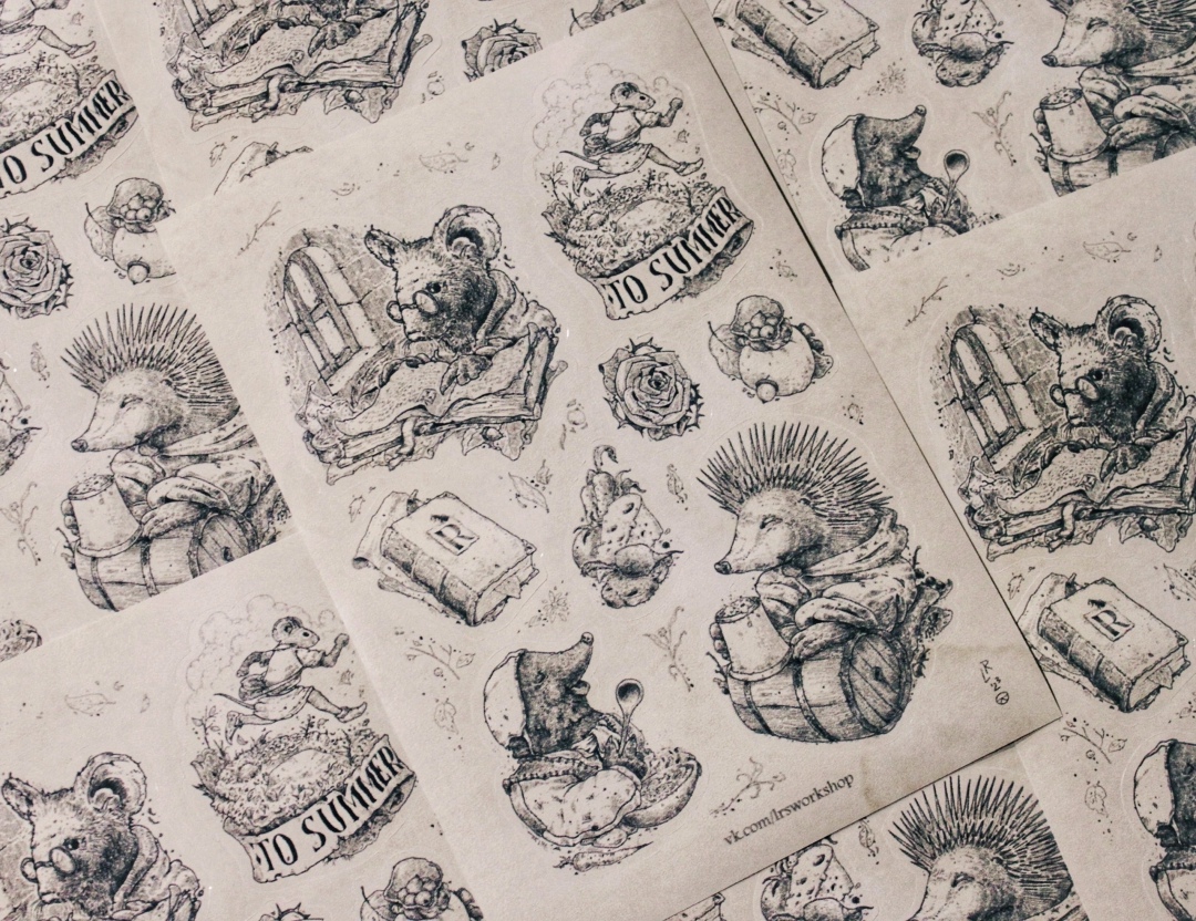 Стикерпак А5 Рэдволл Аббатство