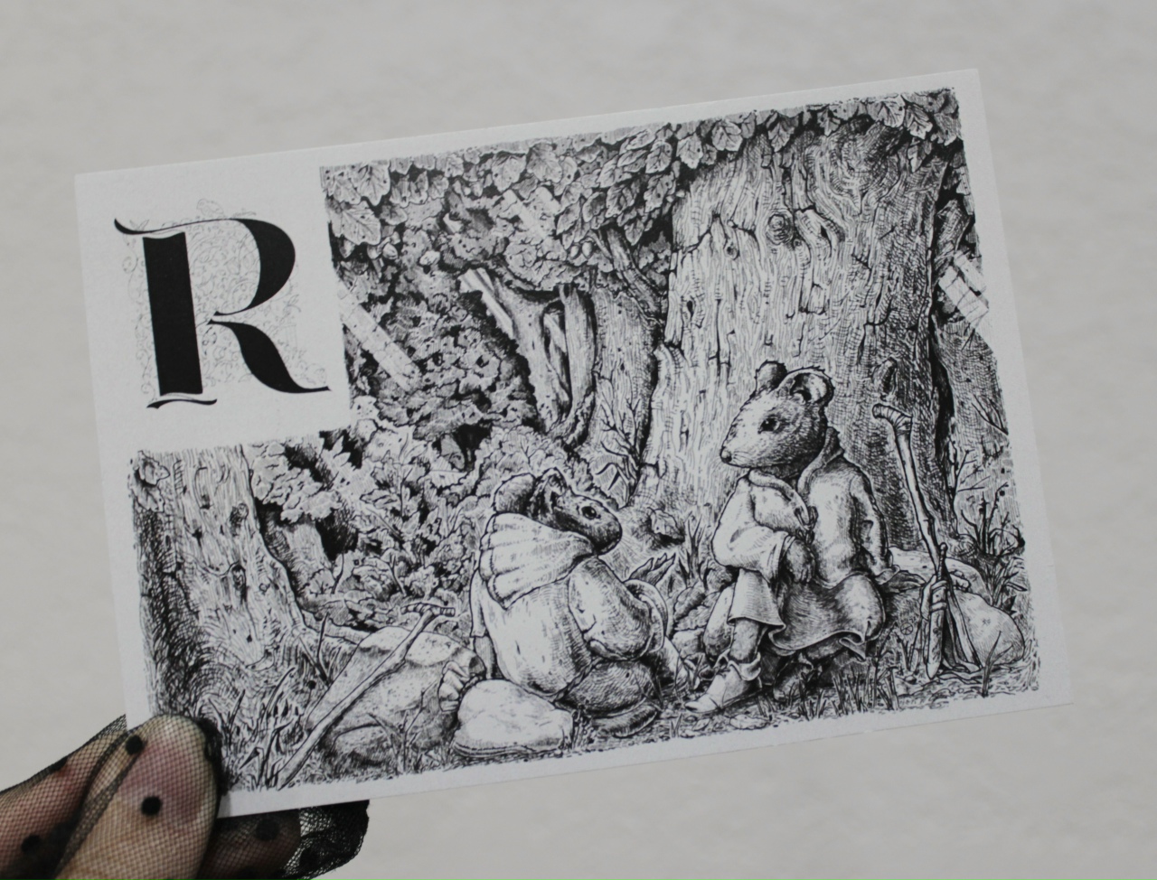 Открытка А6 Рэдволл Привал