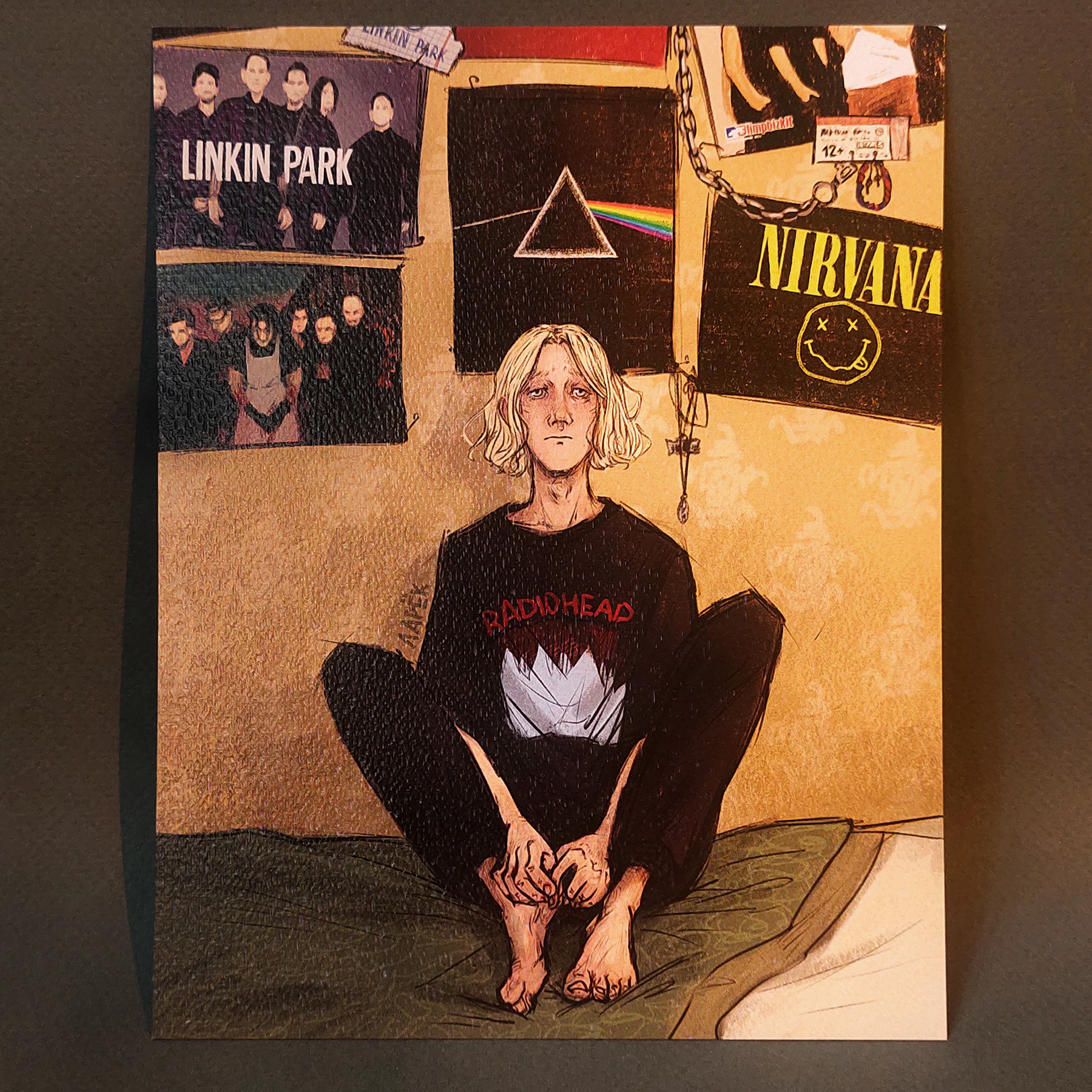 Открытка Влад Radiohead А5