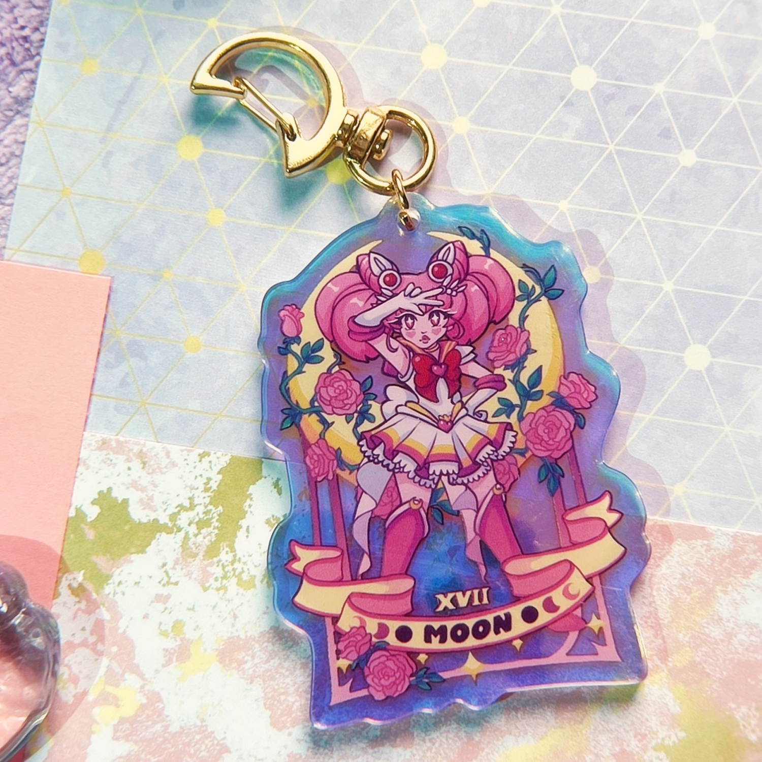 Брелок Чиби Луна