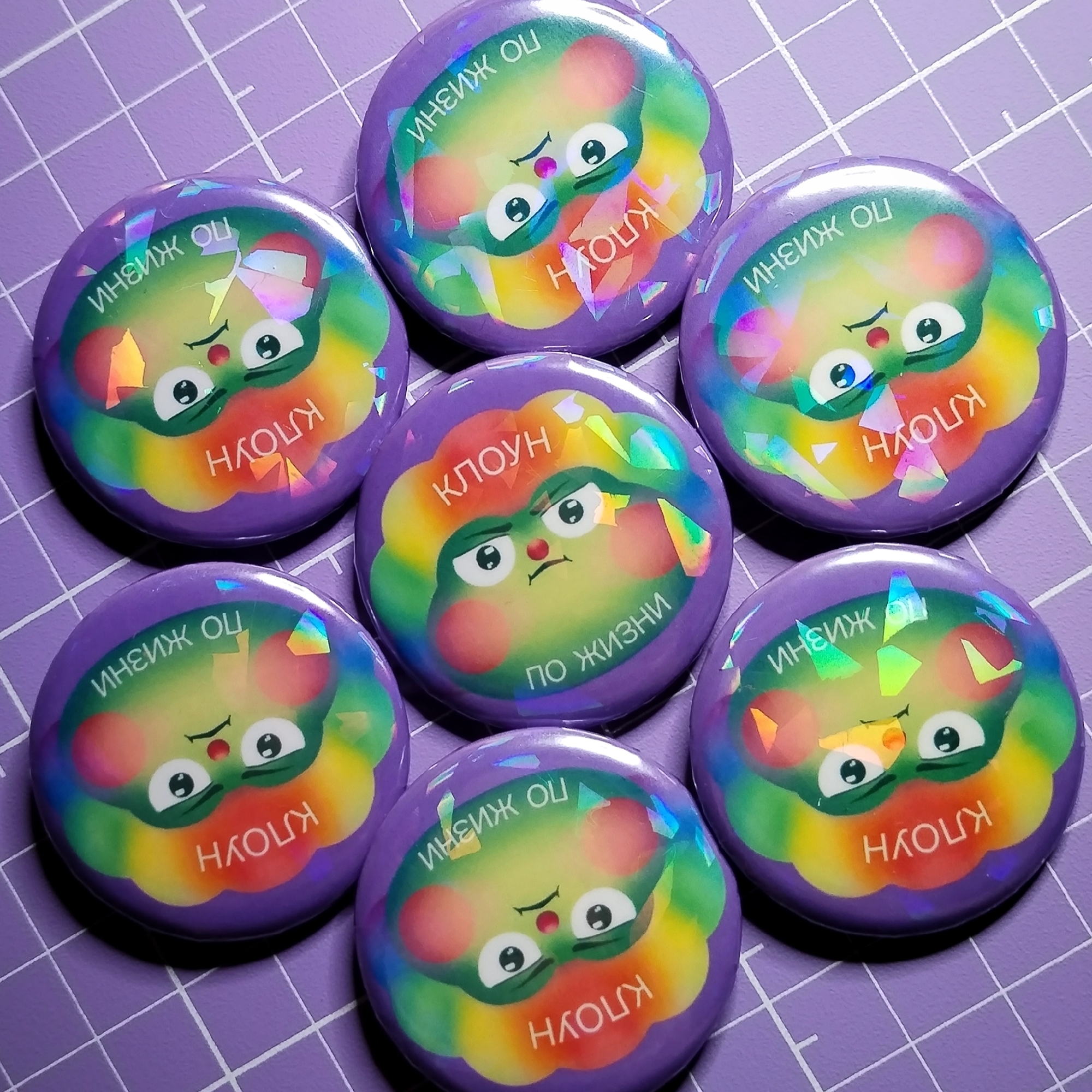 Значок Клоун