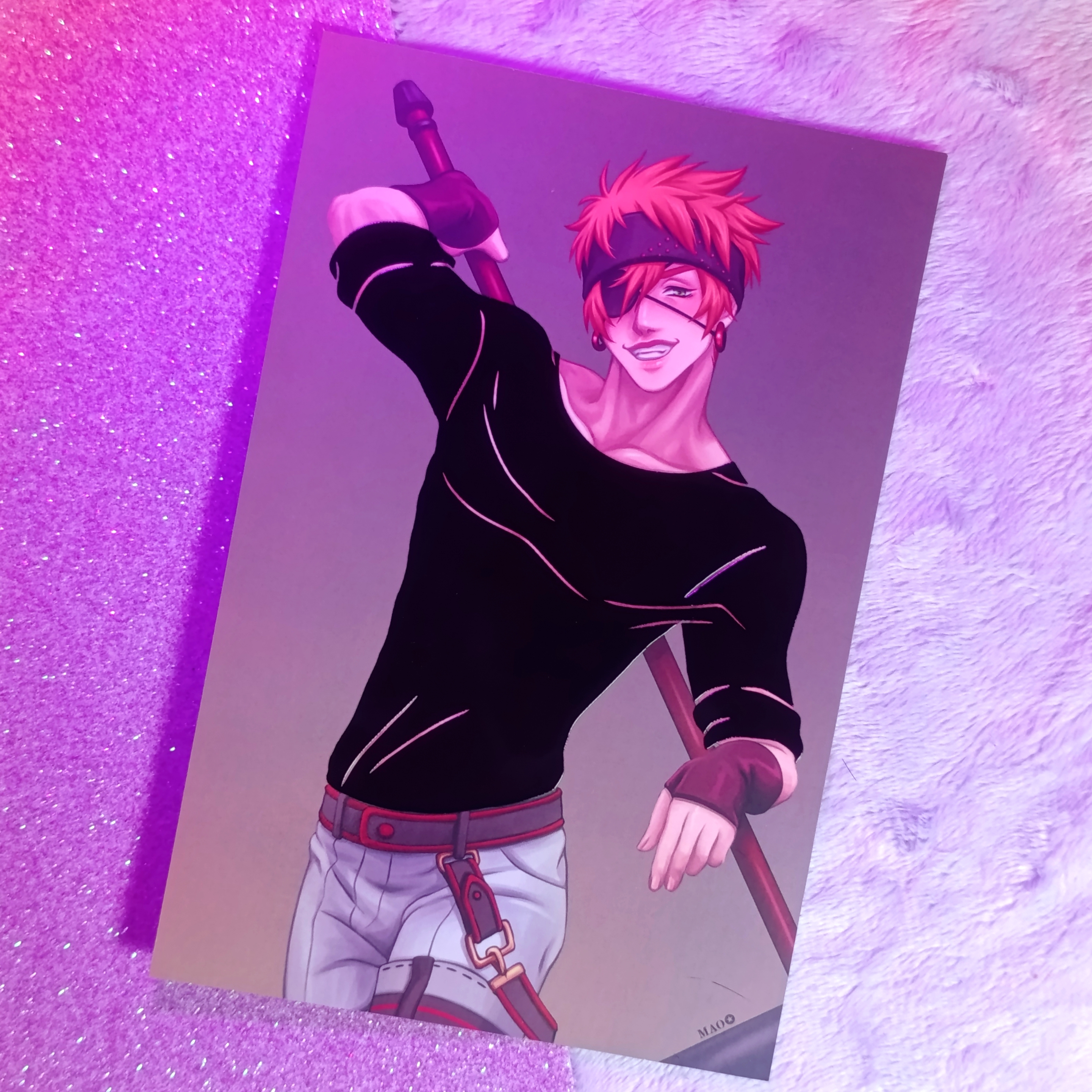 Открытка А6 термо Лави