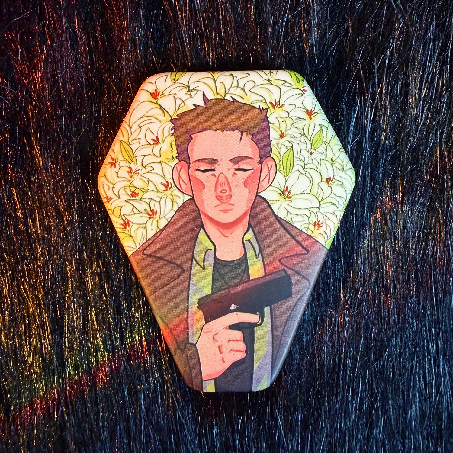 Значок-гробик "Дин"