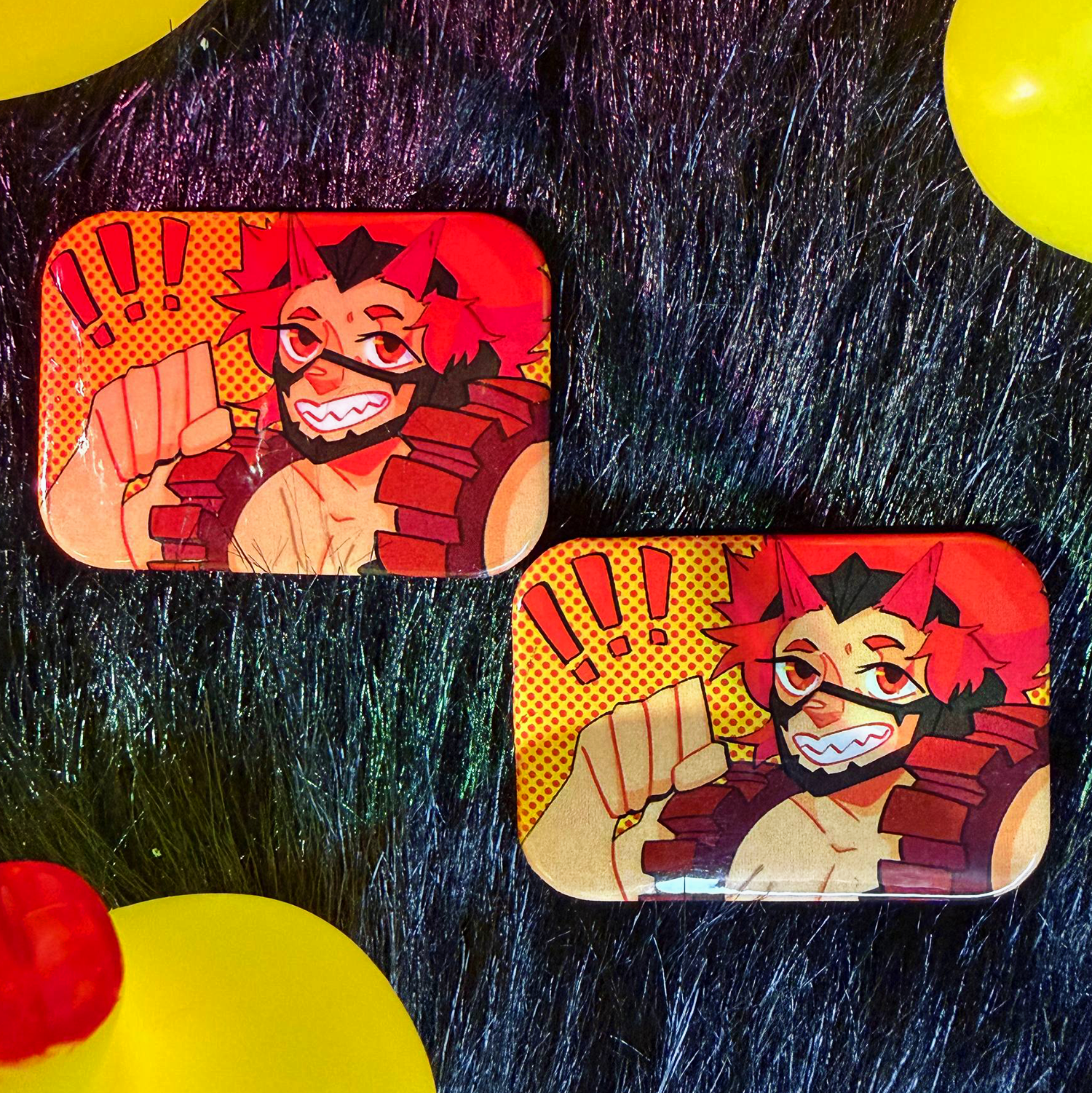 Значок прямоугольный "Киришима"