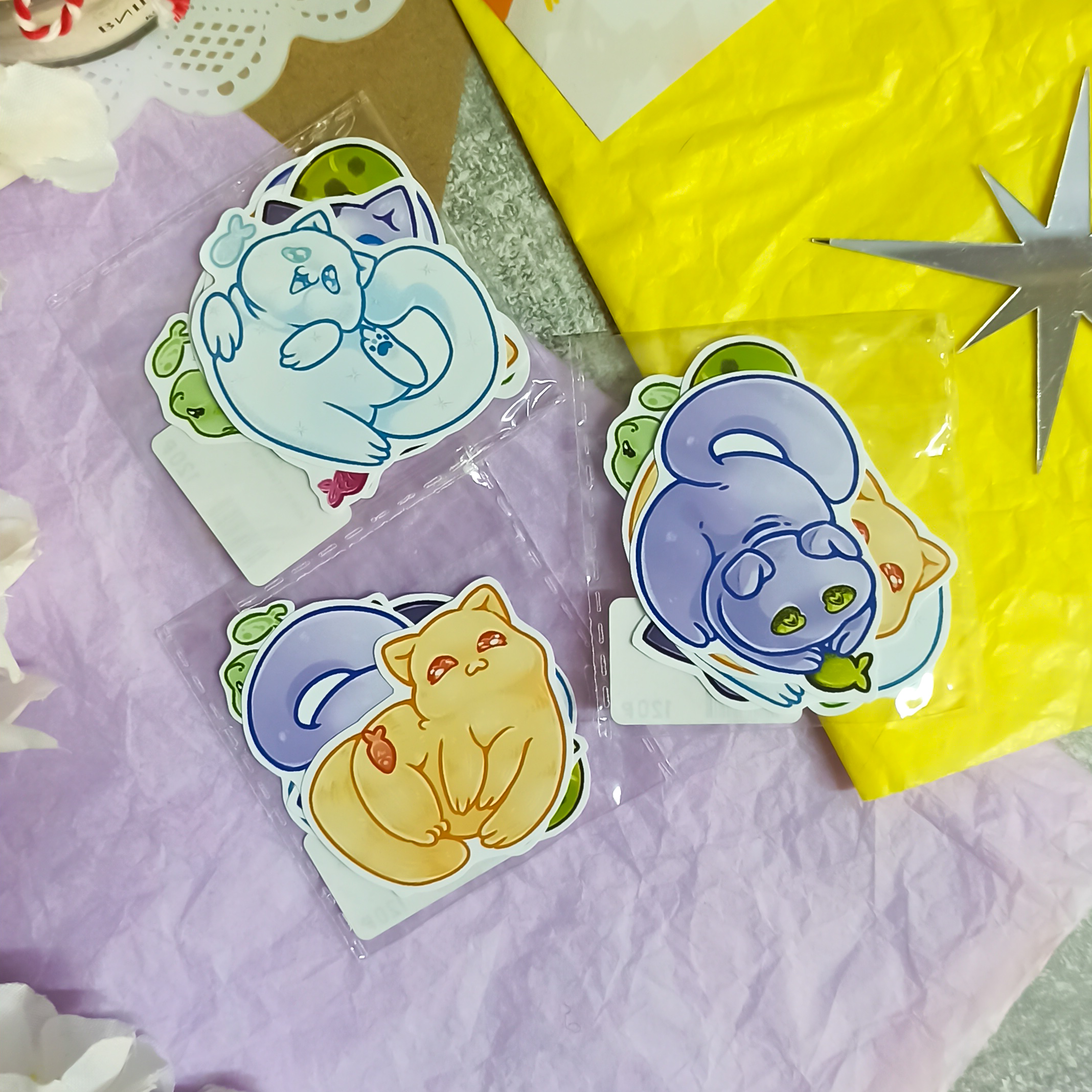 Сингл стикеры «Коти»