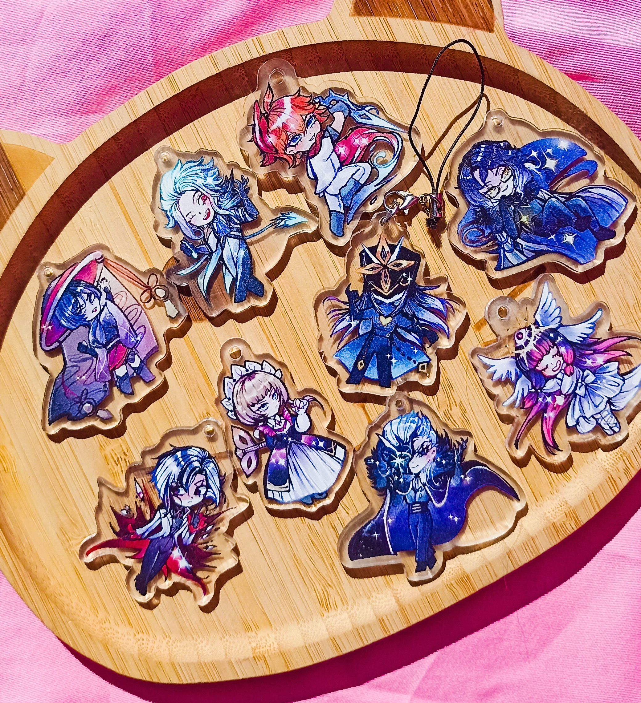 Фатуи-гача брелок-сюрприз 5 см