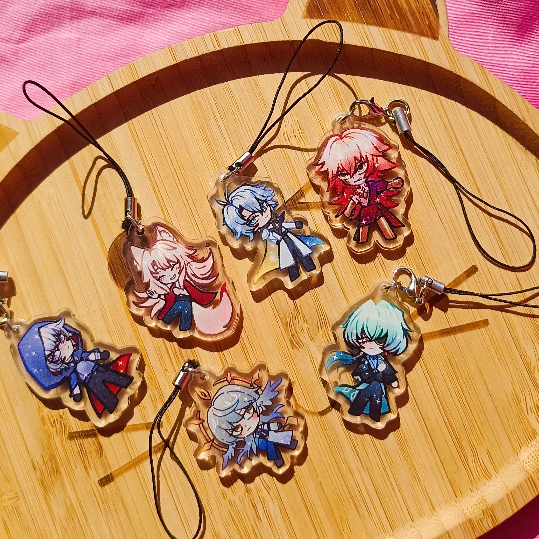 Брелок-сюрприз 4 см «Star rail mail gacha»