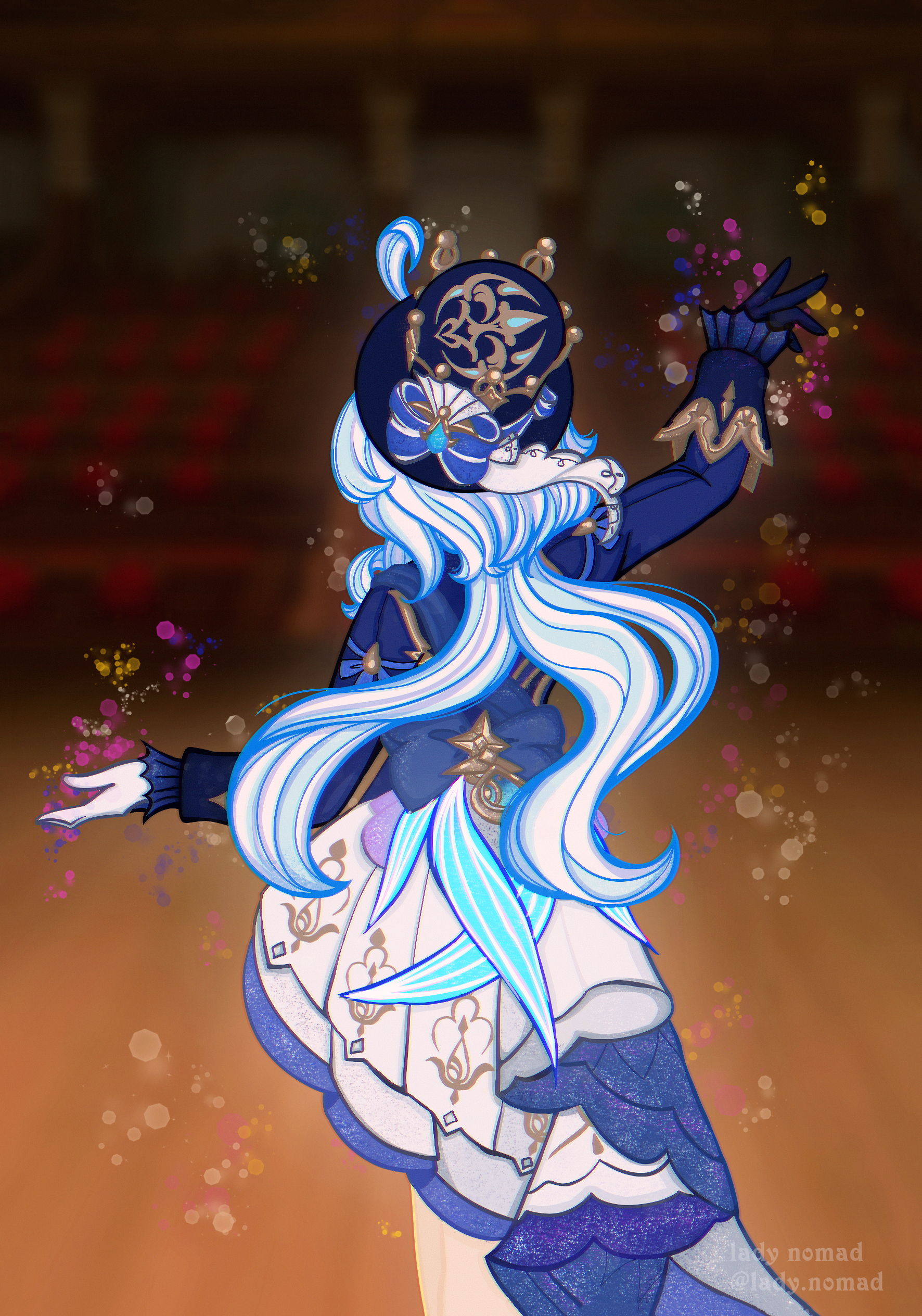 Открытка А5 Фурина