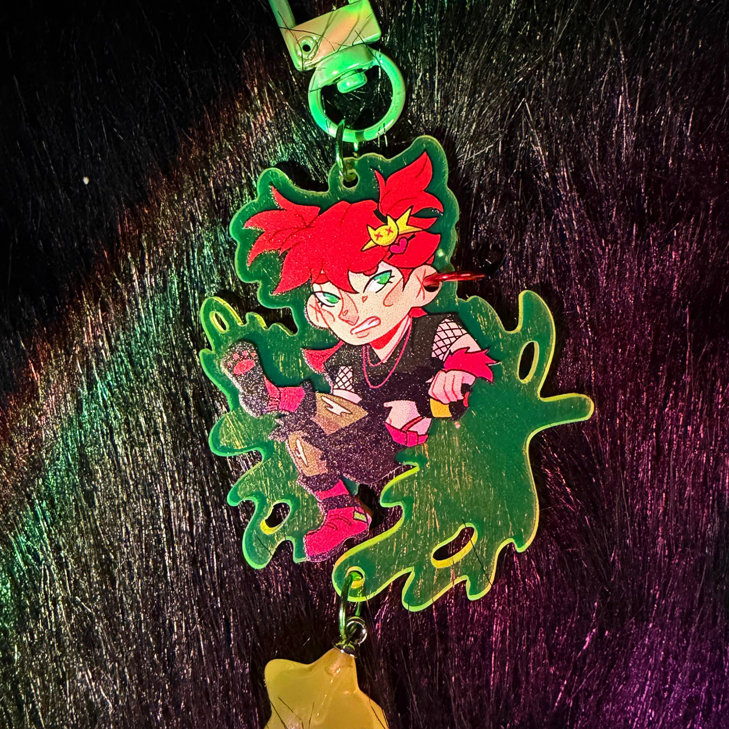 Брелок "Кислота", 6см