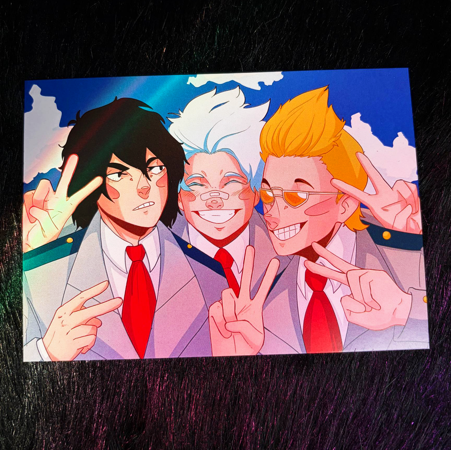 Принт "Троица из ЮЭЙ" А6