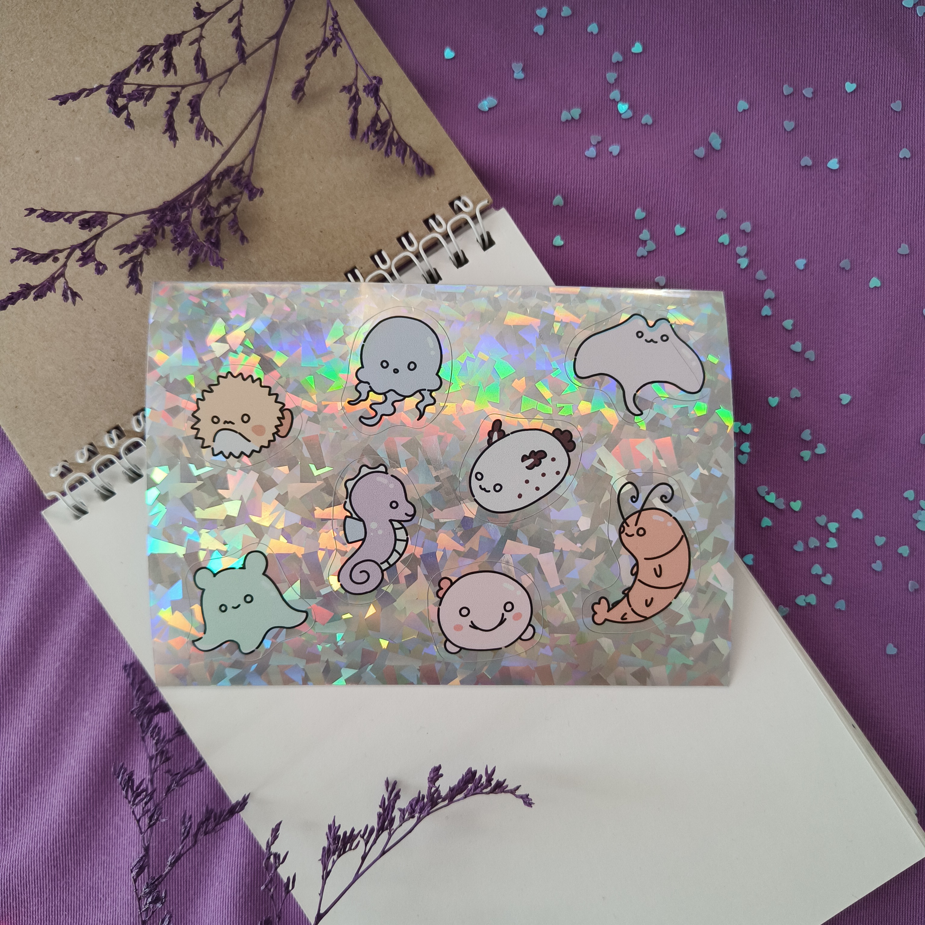 Стикерпак море