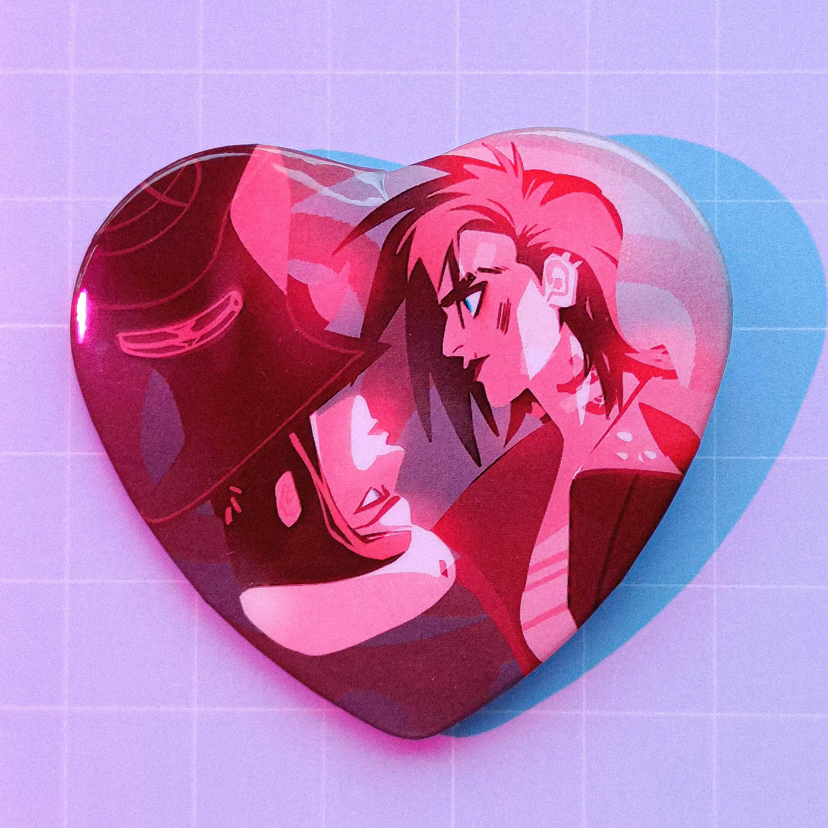 Значок “Вай и Кейт красные”