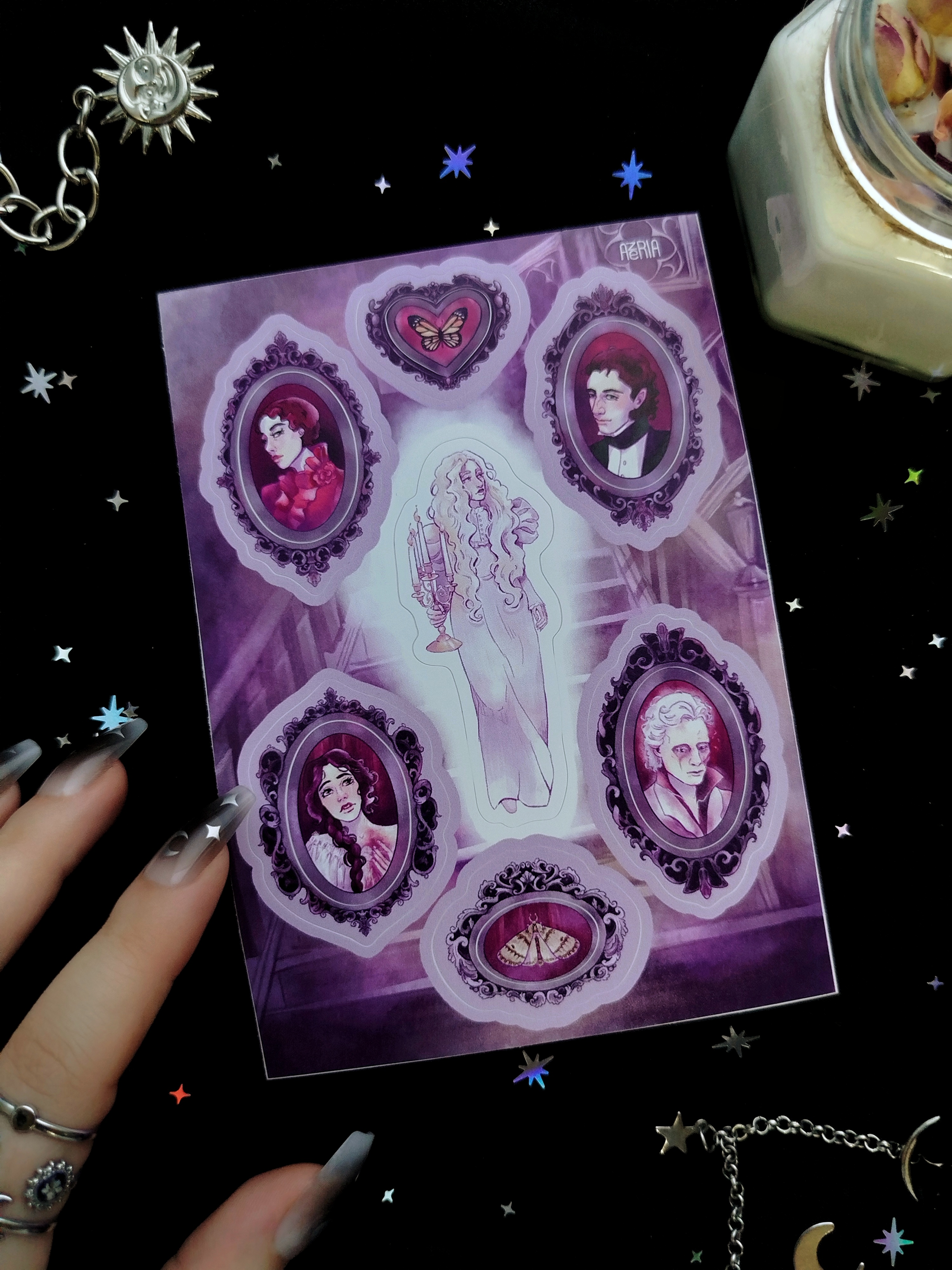 Стикерпак Багровый пик