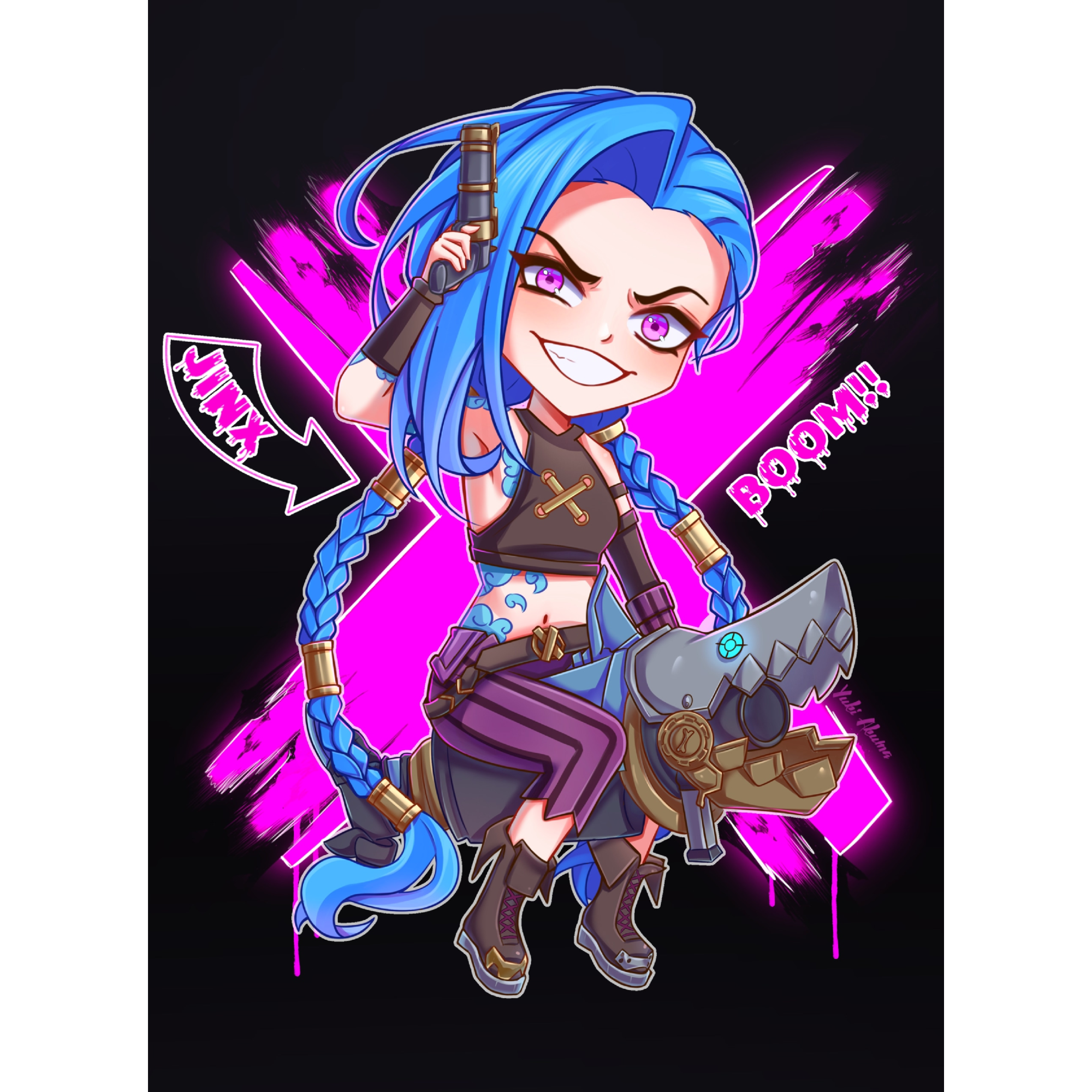 Принт А6 Джинкс