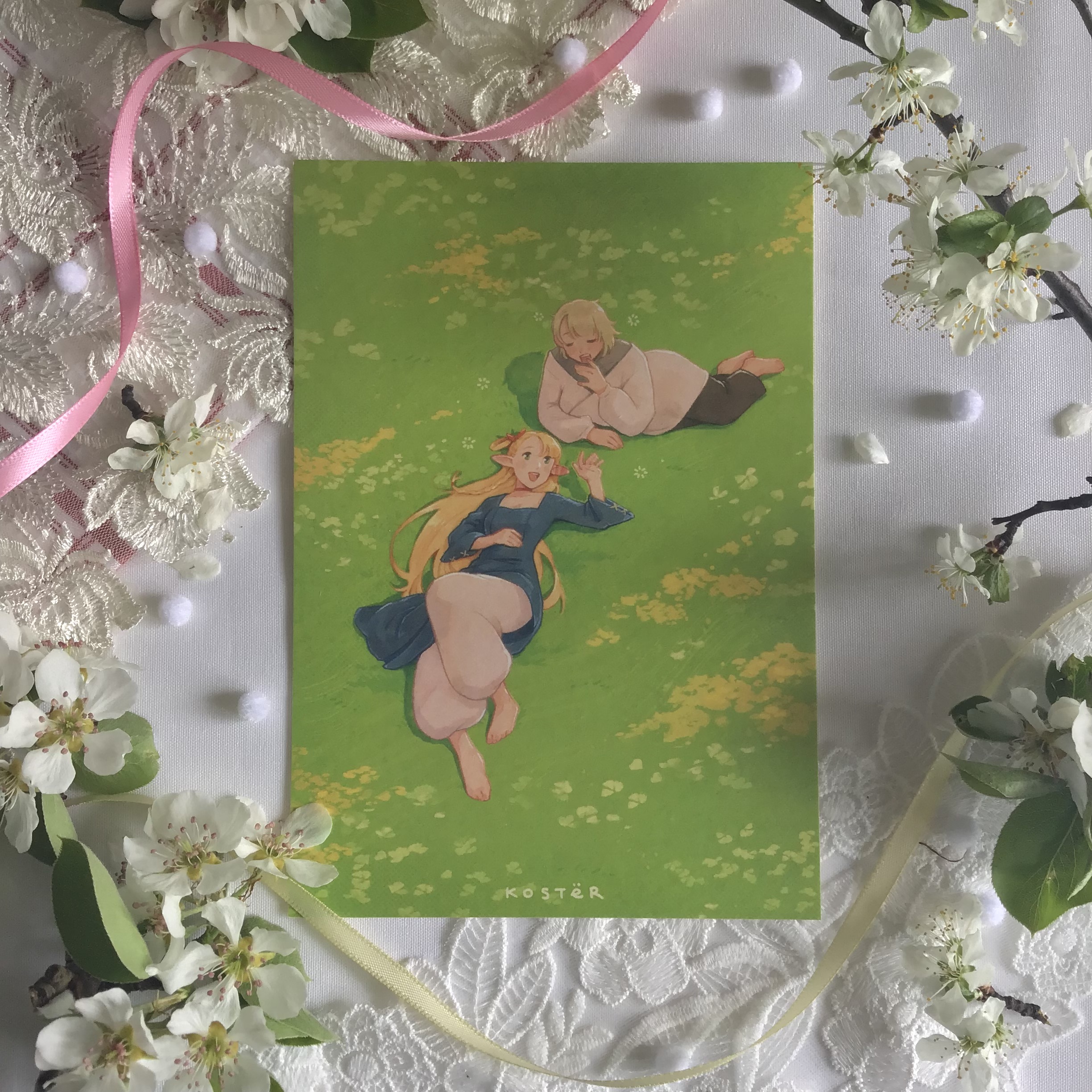 Открытка А5 “Марсиль и Фалин”