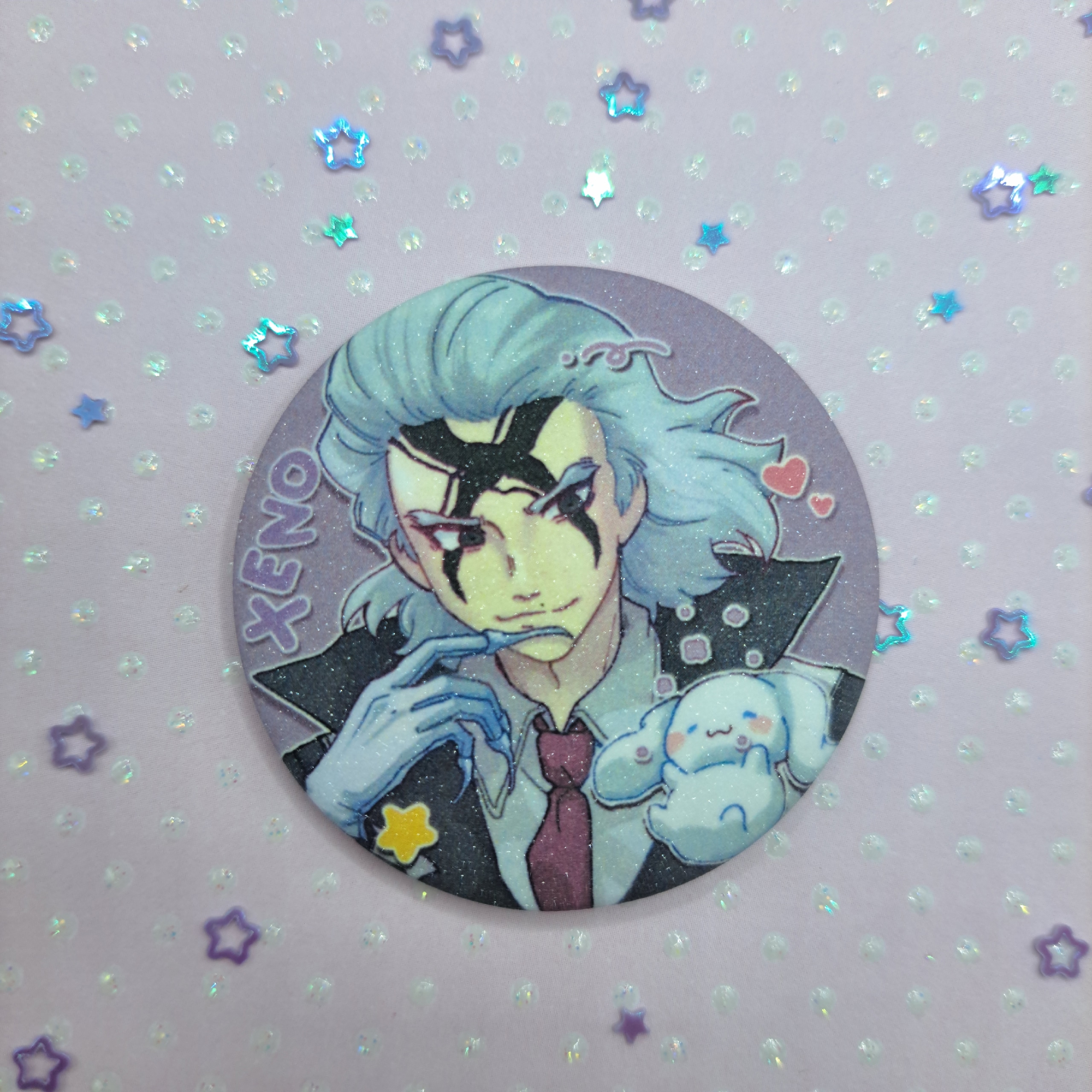 Значок 44 мм Dr. Stone Ксено