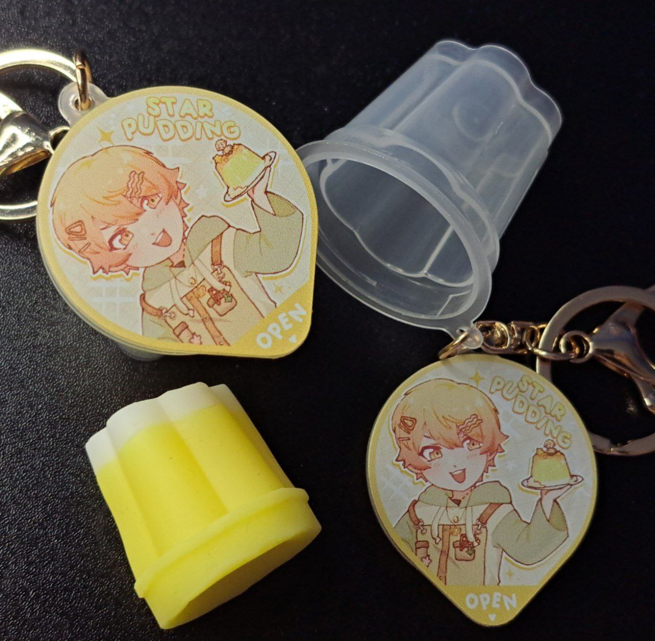 Брелок-пудинг Секай Тсукаса