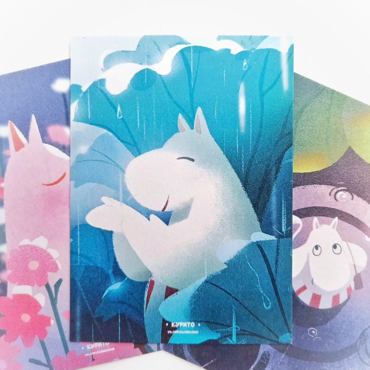 Открытка “Муми мама лопухи”