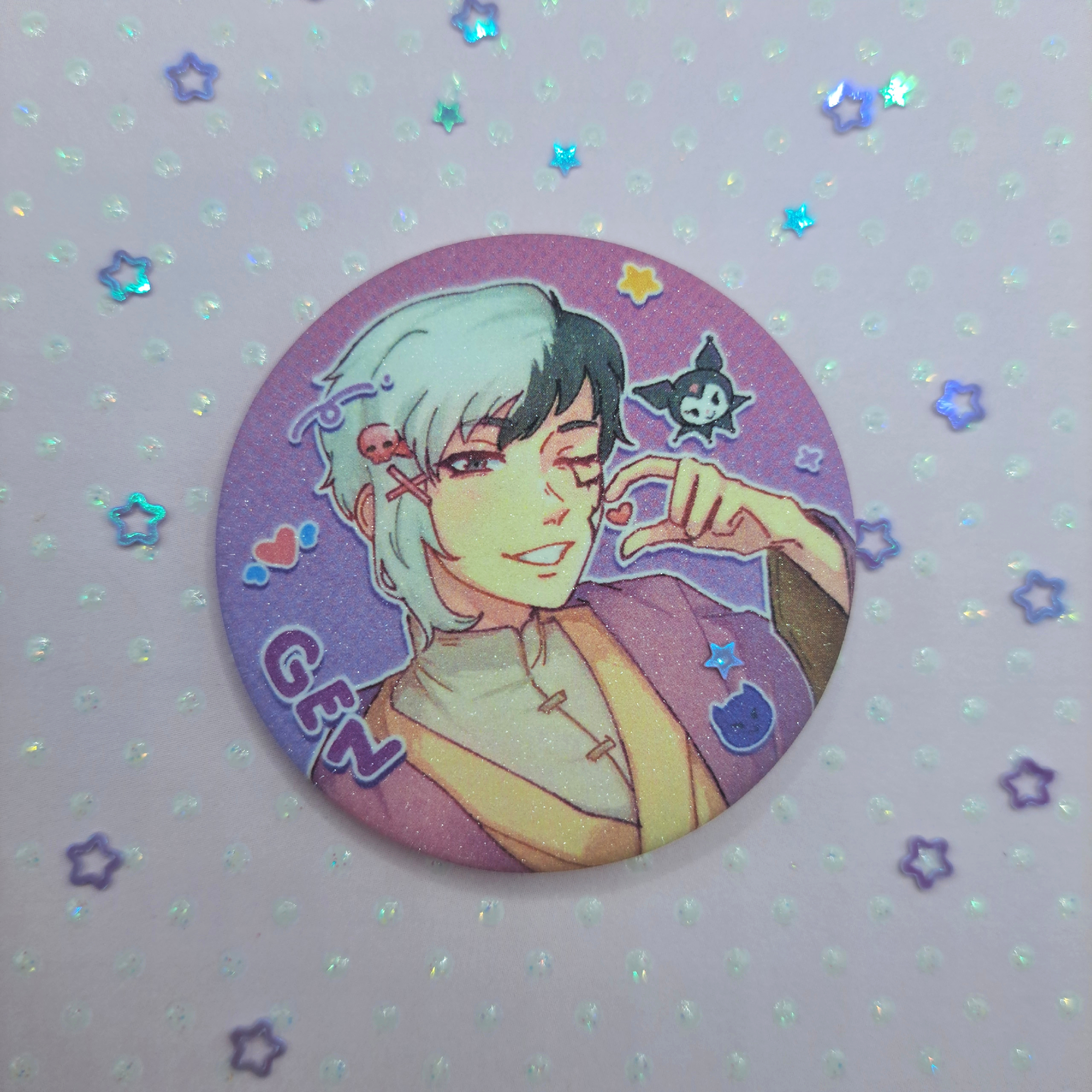 Значок 44 мм Dr. Stone Ген