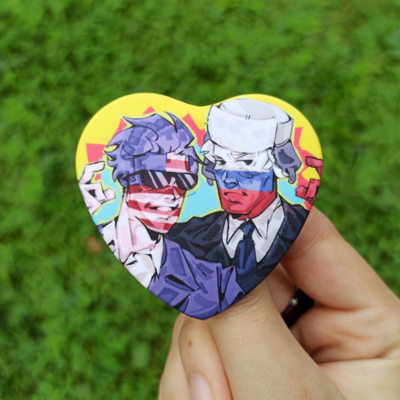 Значок сердце countryhumans