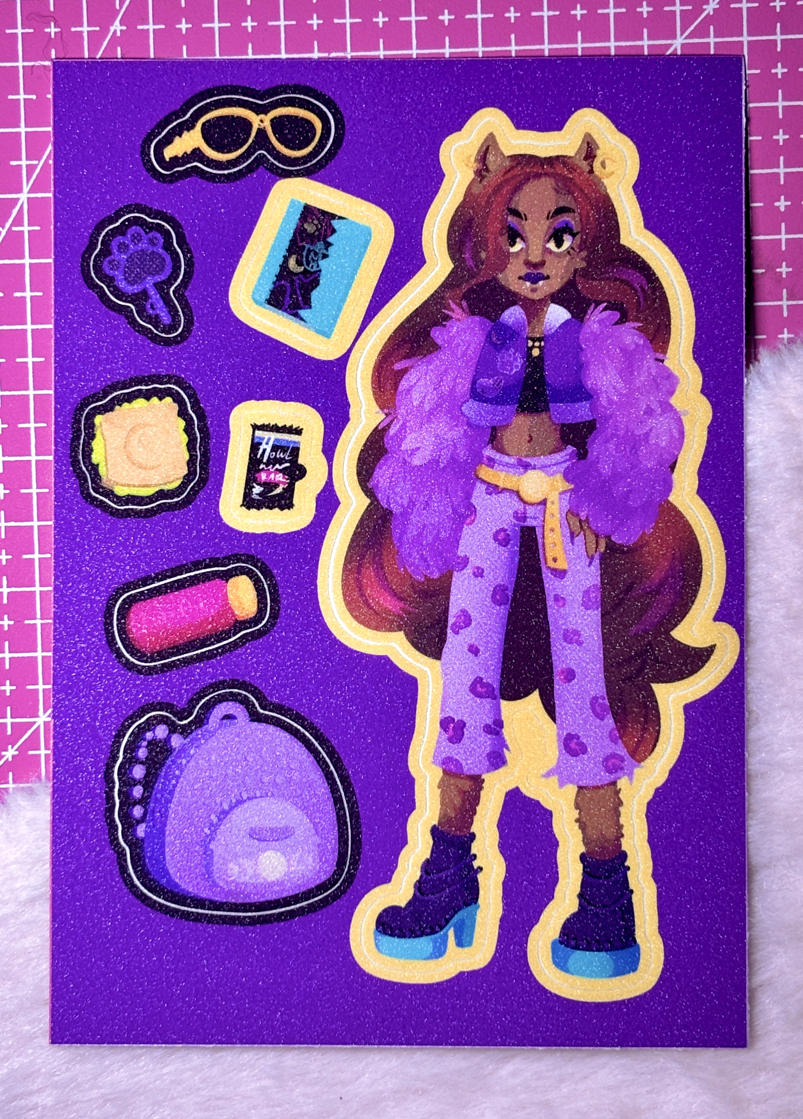 Стикерпак "Клодин"