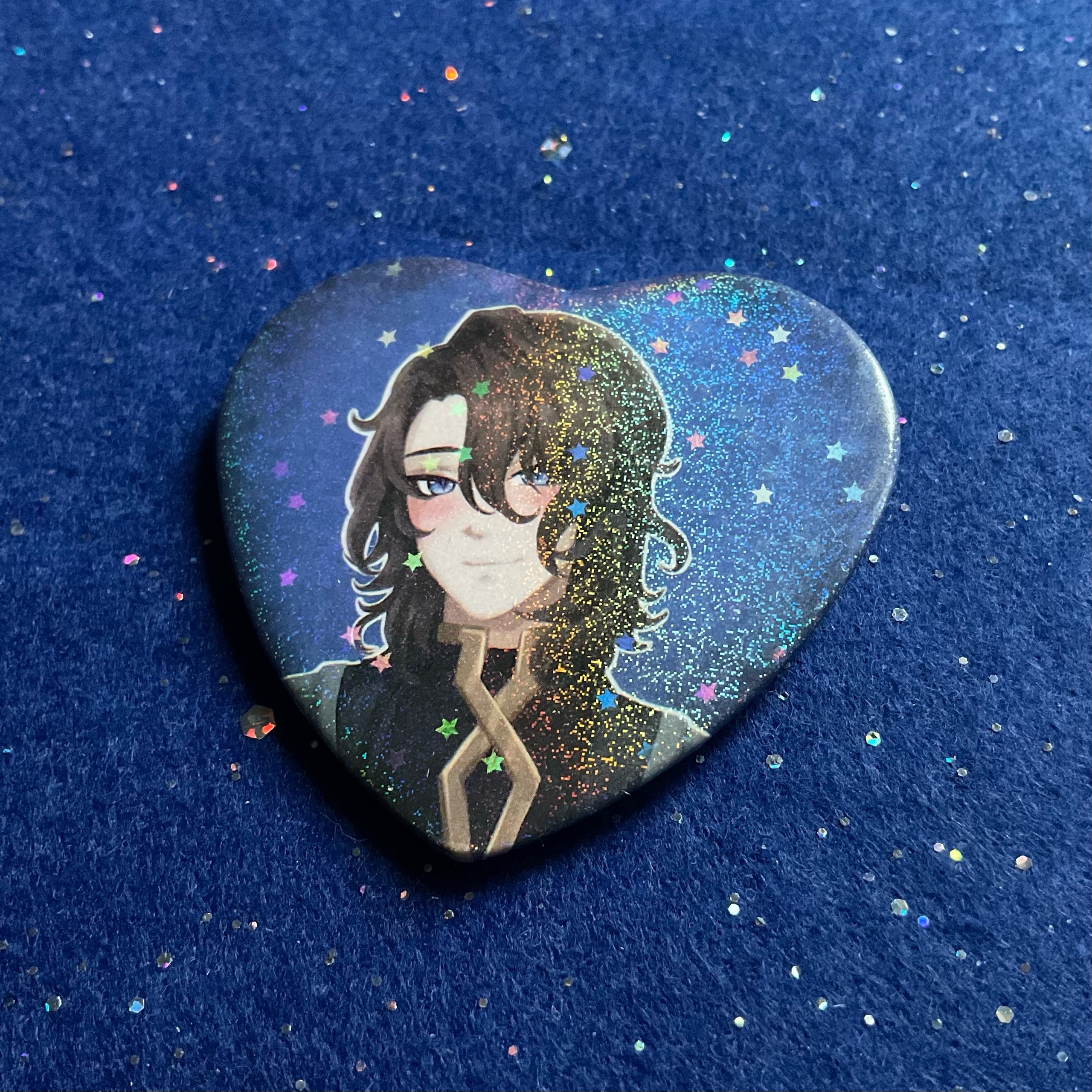 Значок-сердечко Рери