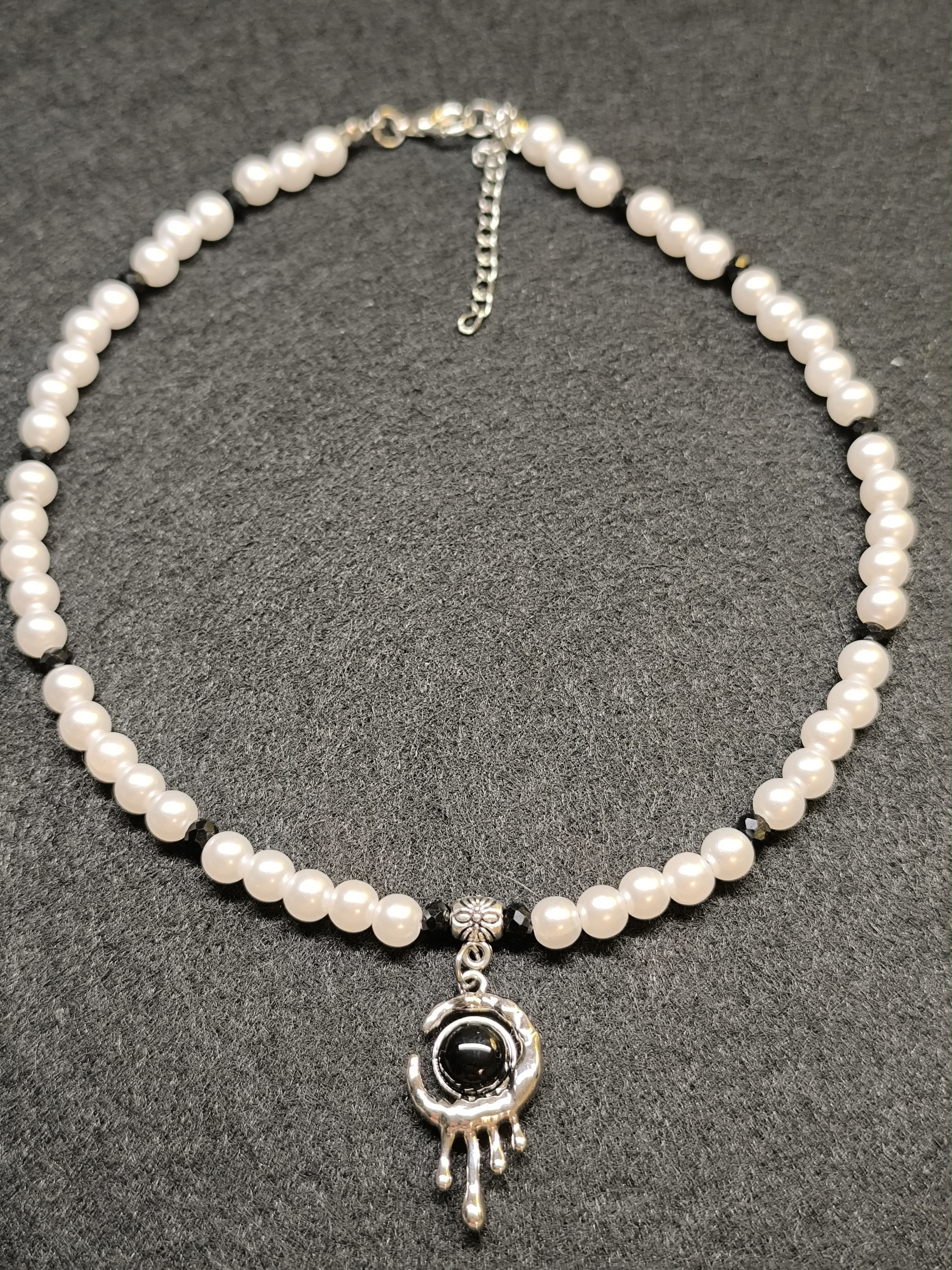 Ожерелье черная капля