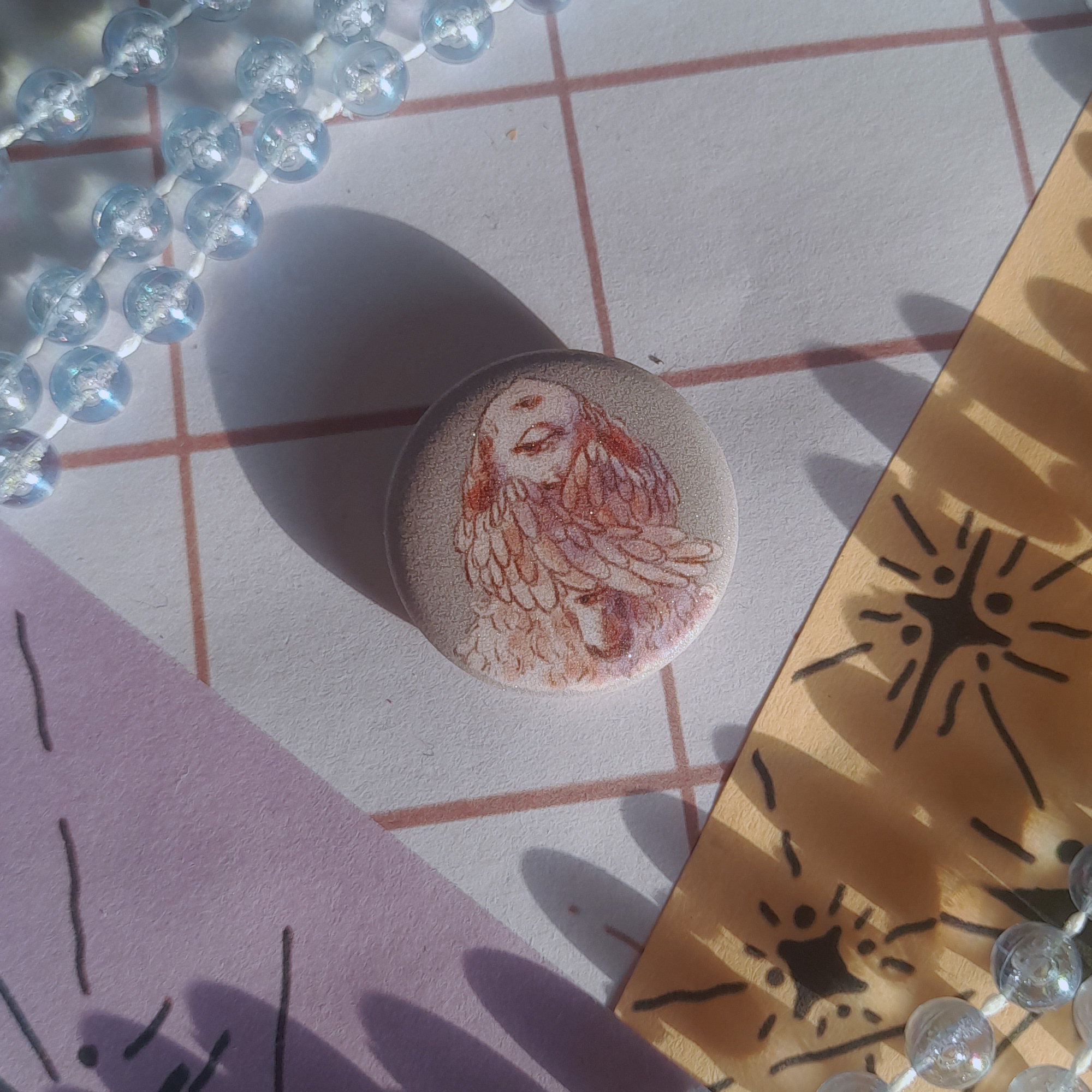 значок закатной 25мм "борзая" з