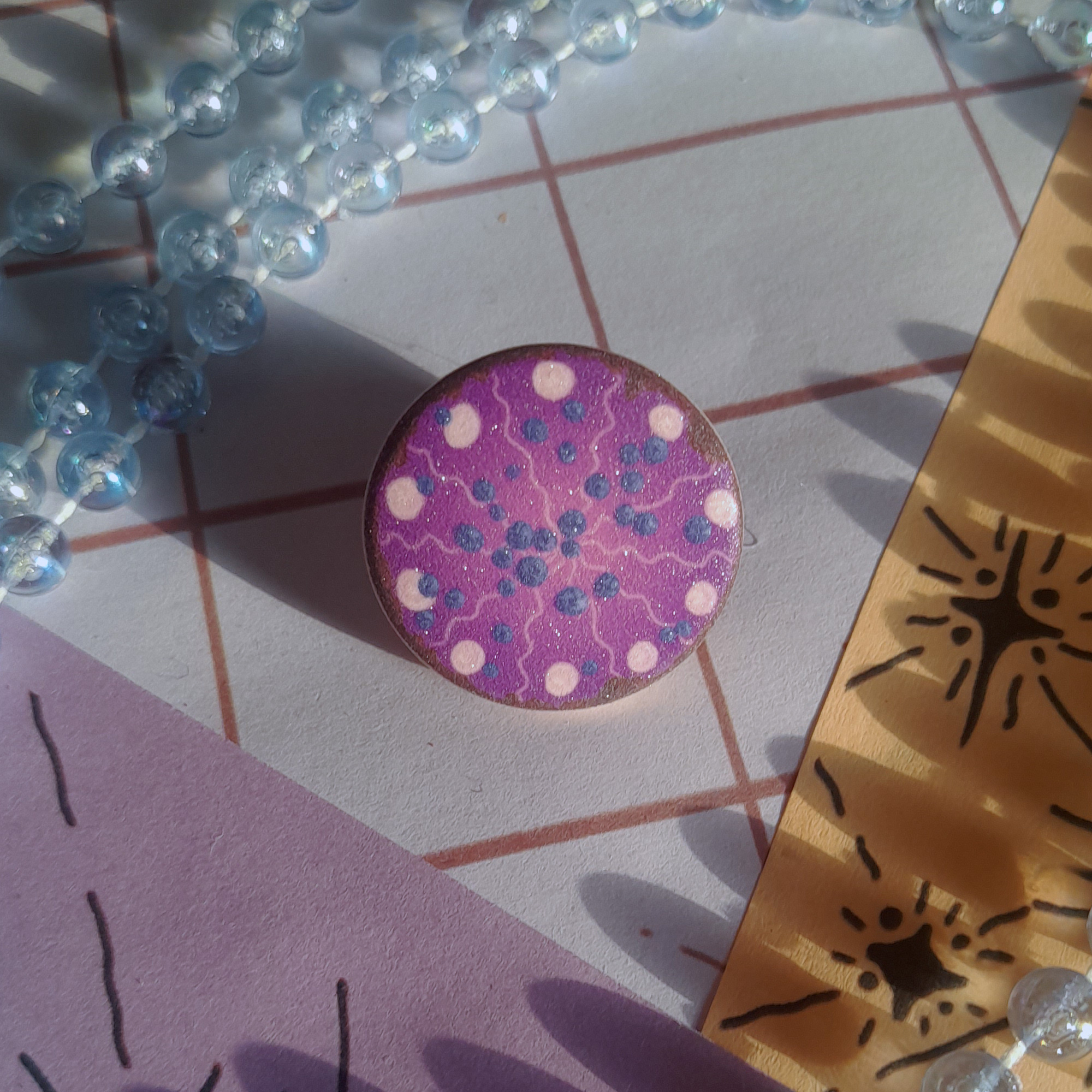 значок закатной 25мм "тарт"