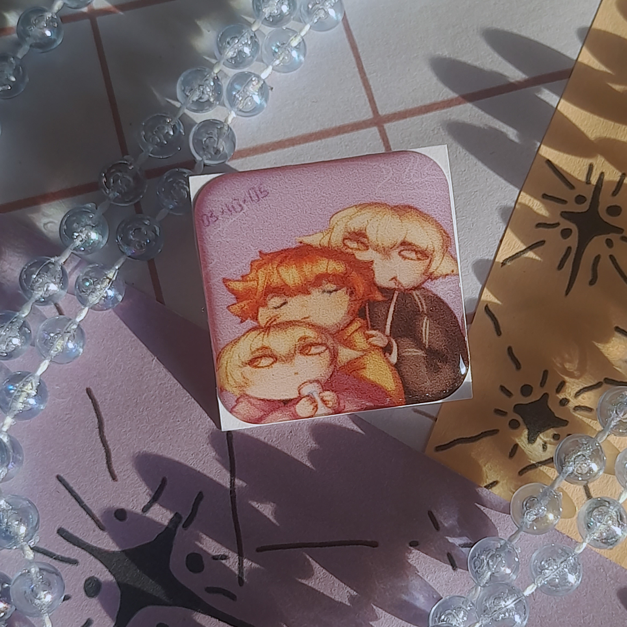 стикер 3D эндрилары