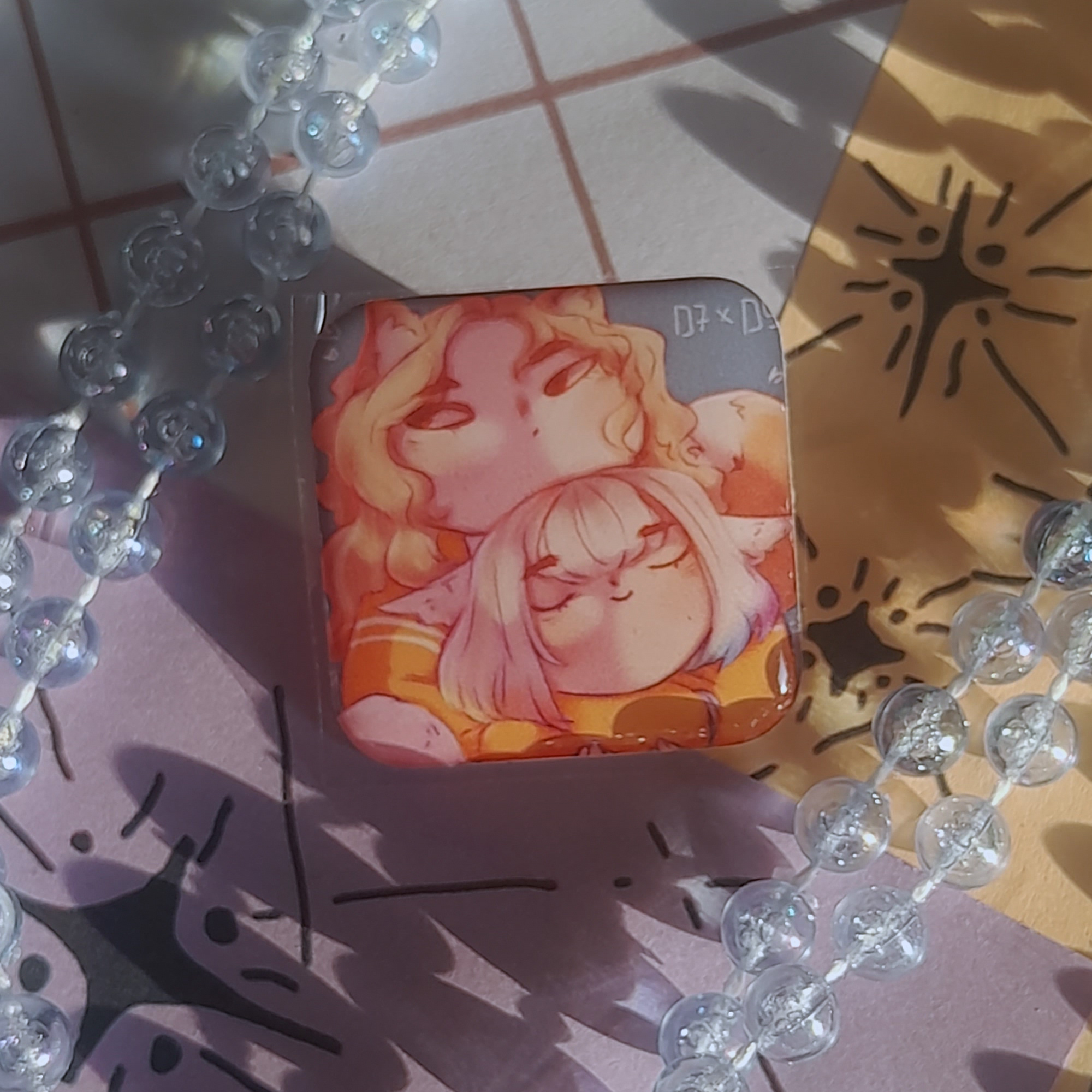 стикер 3D ренелисоны