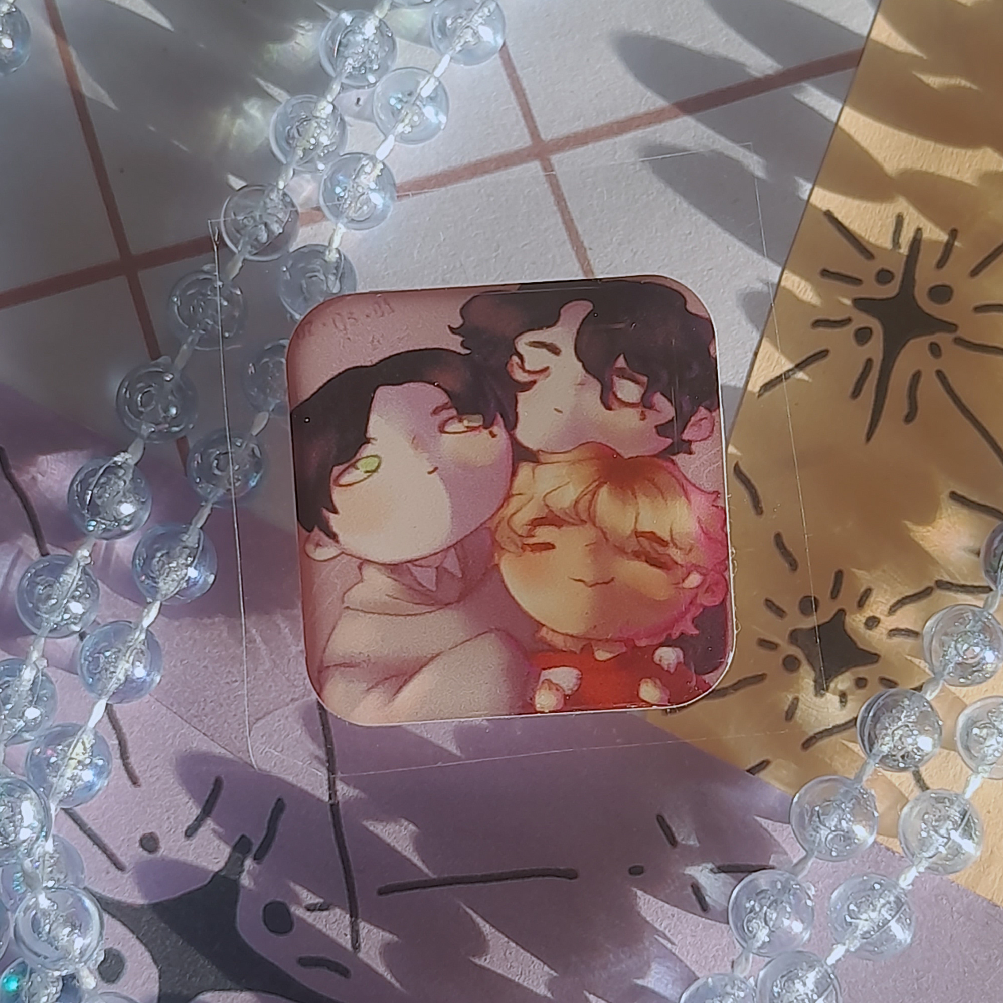 стикер 3D кевджерижаны