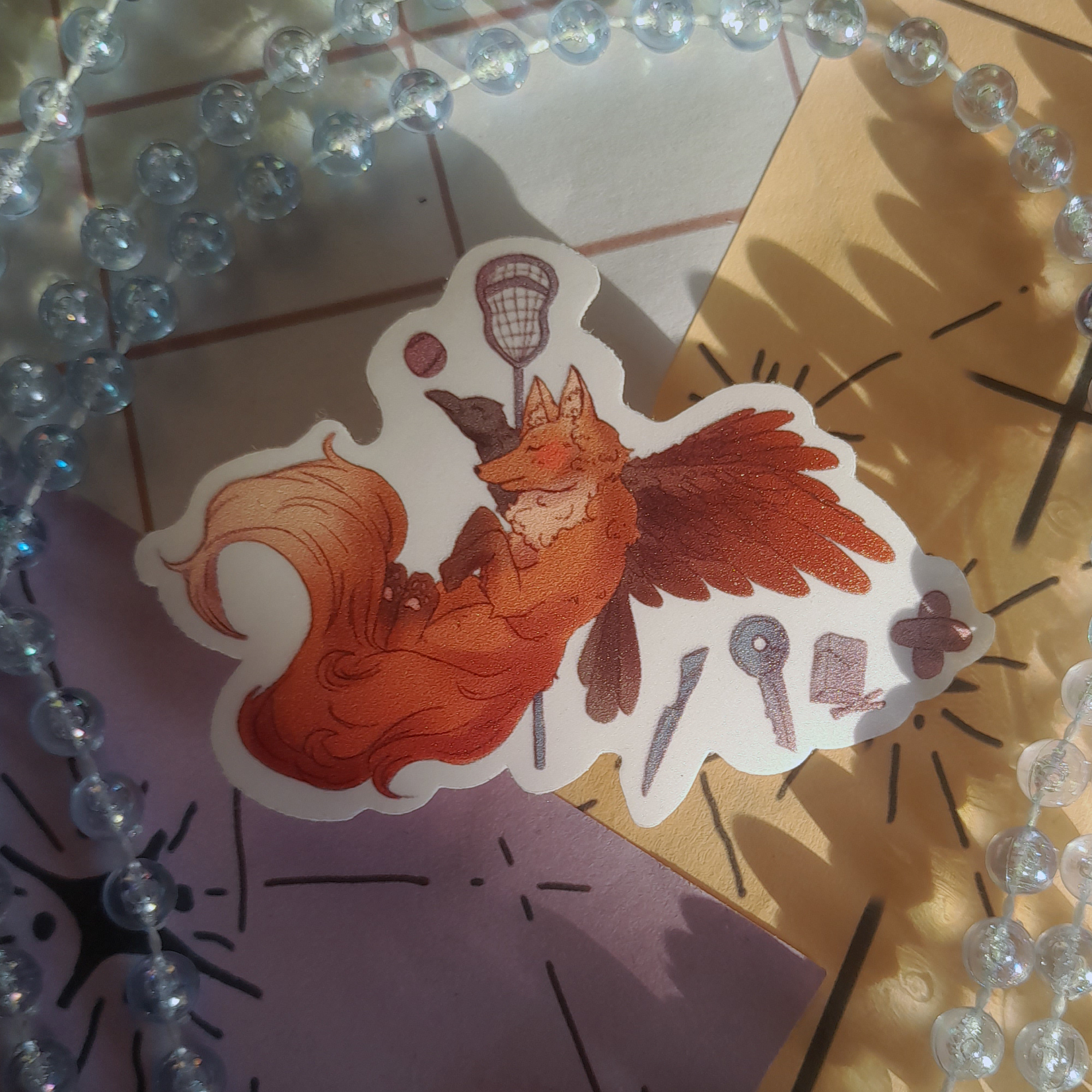 одиночный стикер "AFTG"