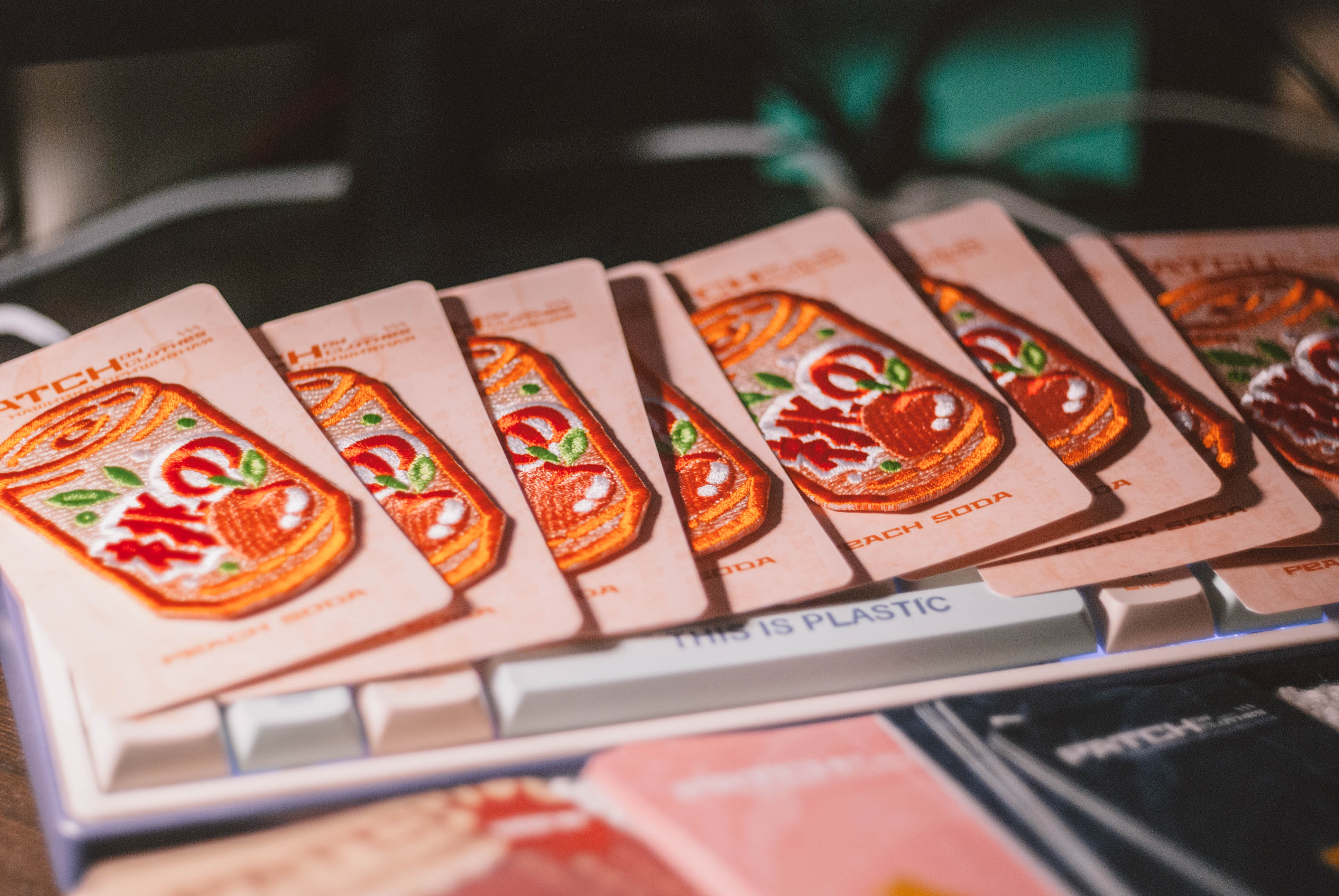 Нашивка Сода Персик