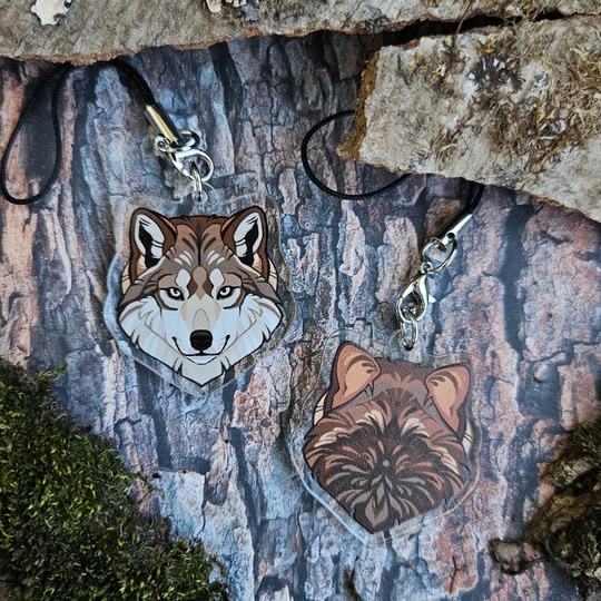 Подвеска "Серый волк"