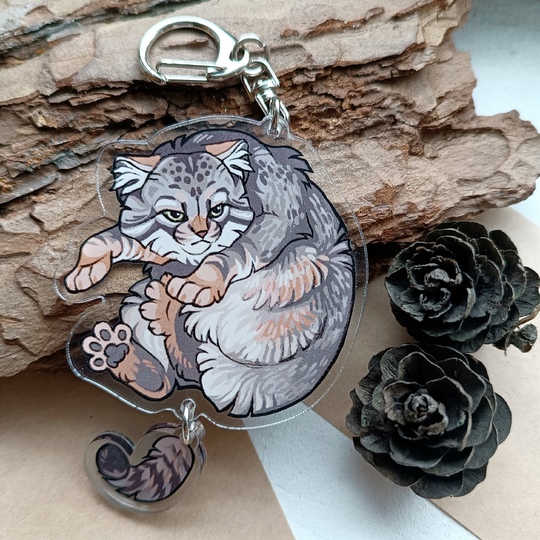 Брелок "Манул"