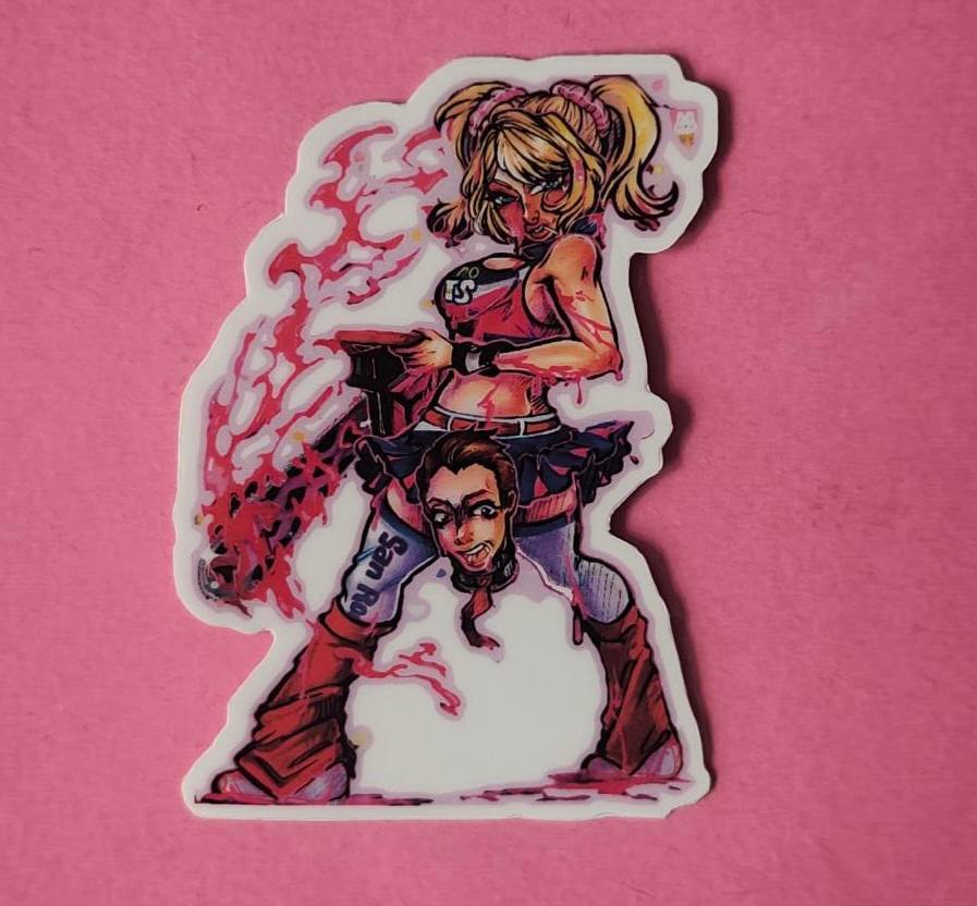 Стикер 7 на 7 Лолипоп